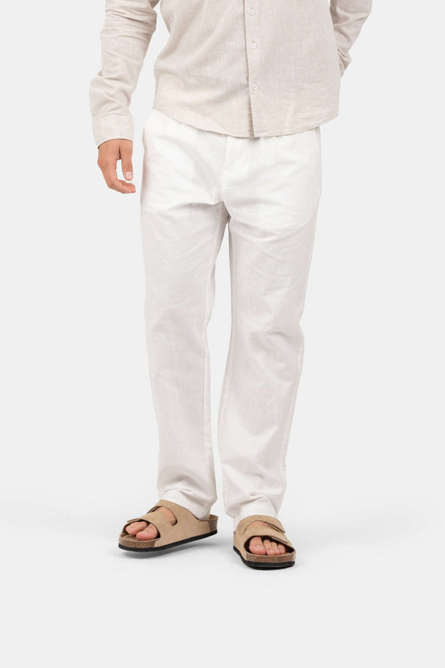 Hørbukser Hvid | Skagen-clothing.dk