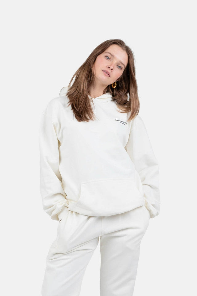 UNMARKED Hoodie Hvid | Skagen-clothing.dk