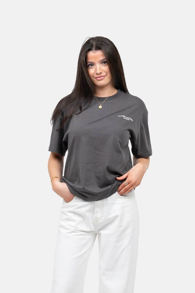 UNMARKED T-shirt Mørkegrå | Skagen-clothing.dk