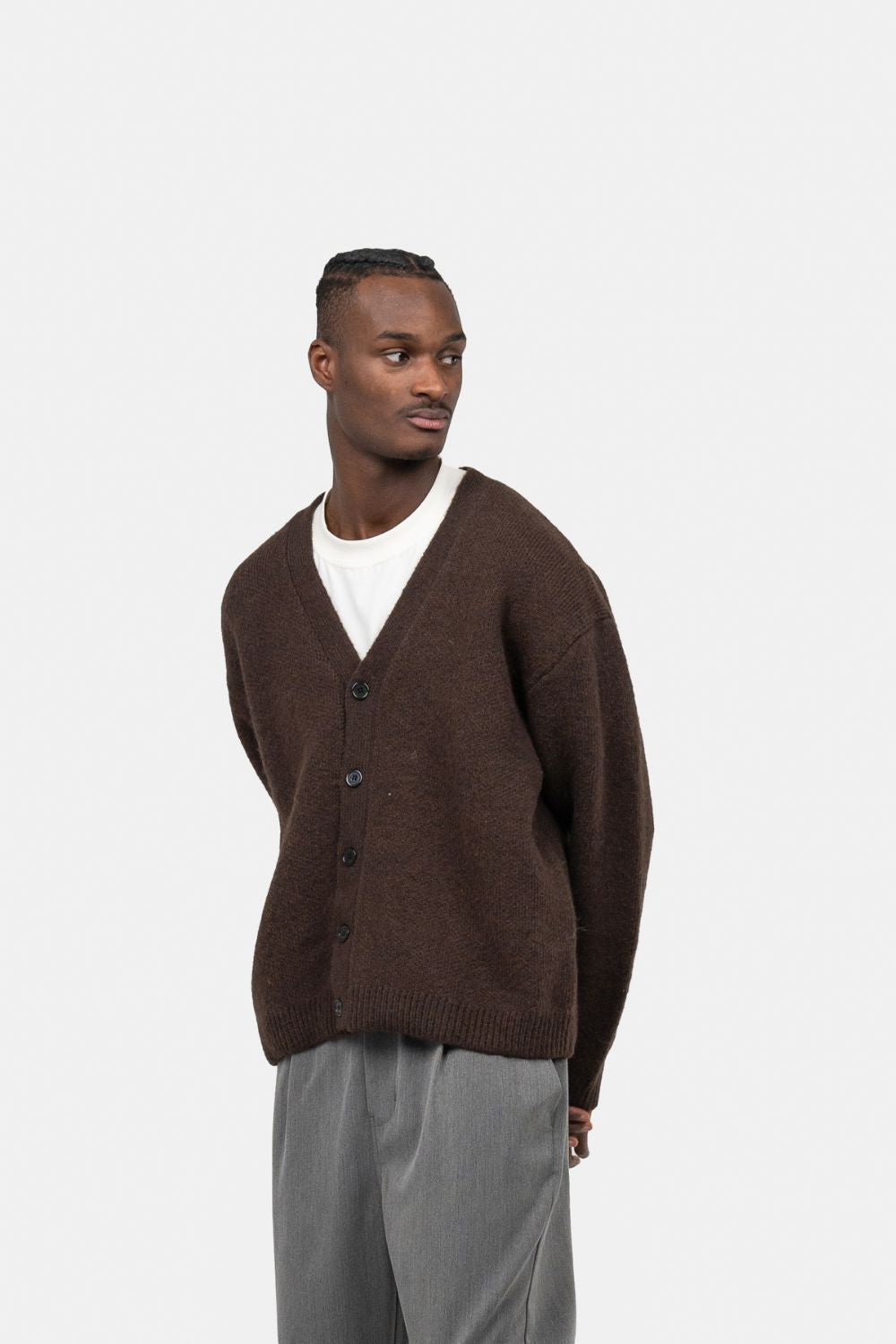 Cardigan Brun