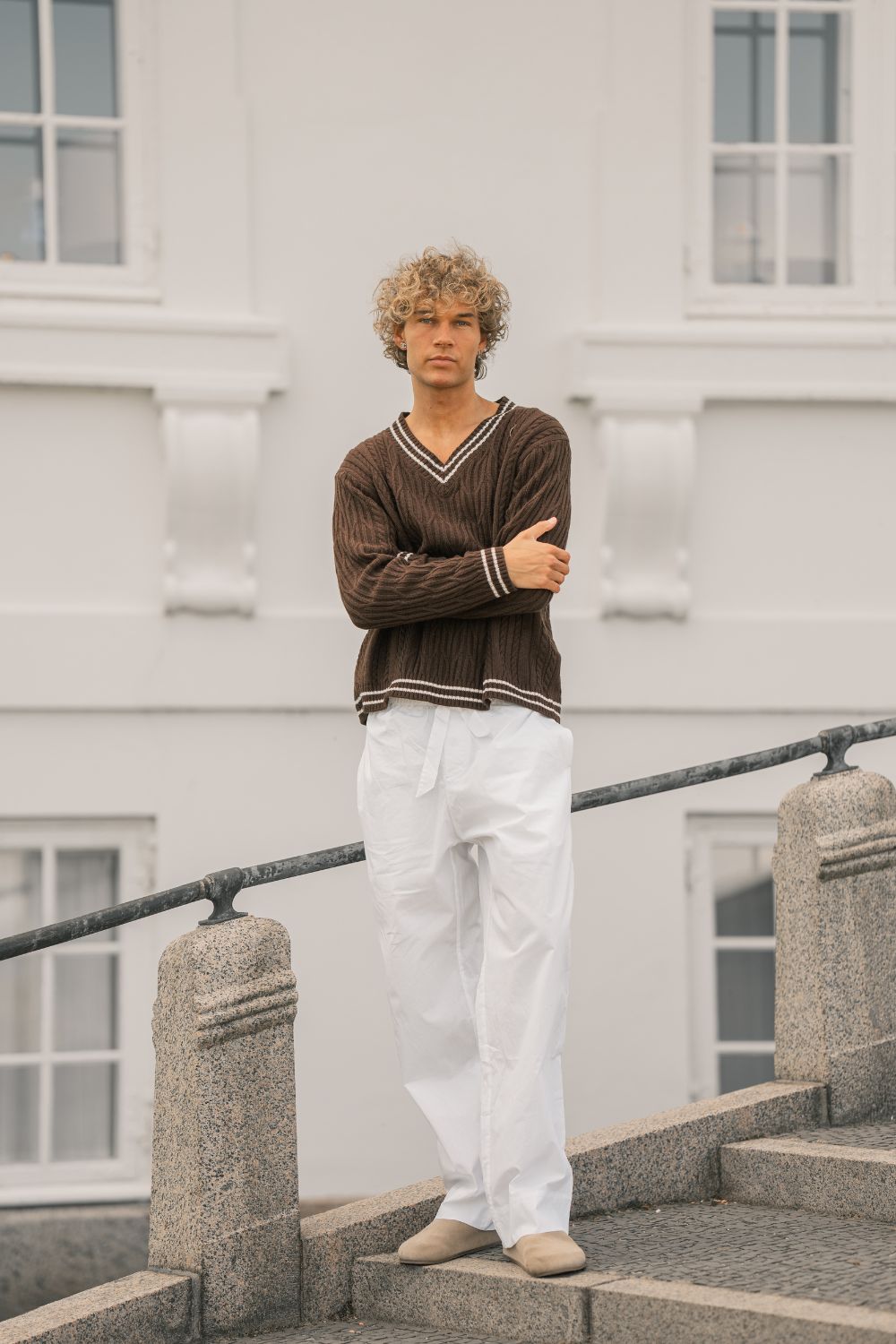 Pyjamas Pants Hvid |  Skagen-clothing.dk