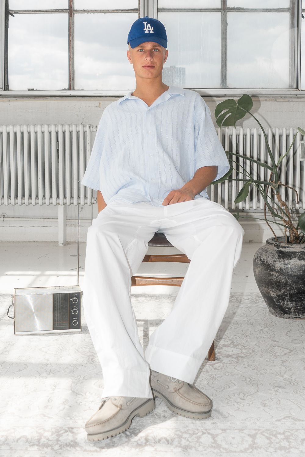 Pyjamas Pants Hvid |  Skagen-clothing.dk