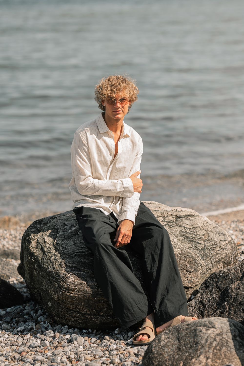 Pyjamas Pants Sort |  Skagen-clothing.dk