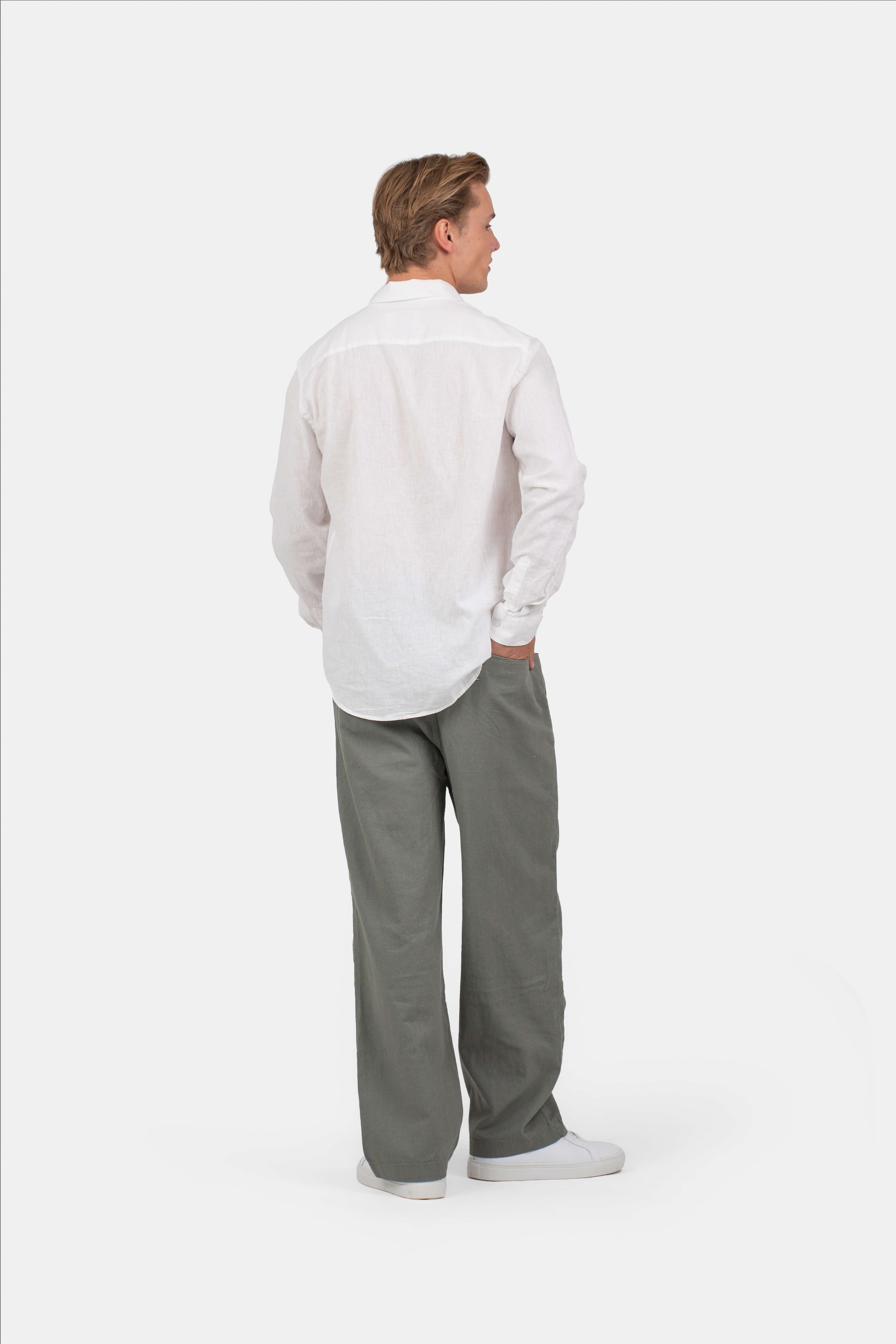 Baggy Hørbukser Army |  Skagen-clothing.dk