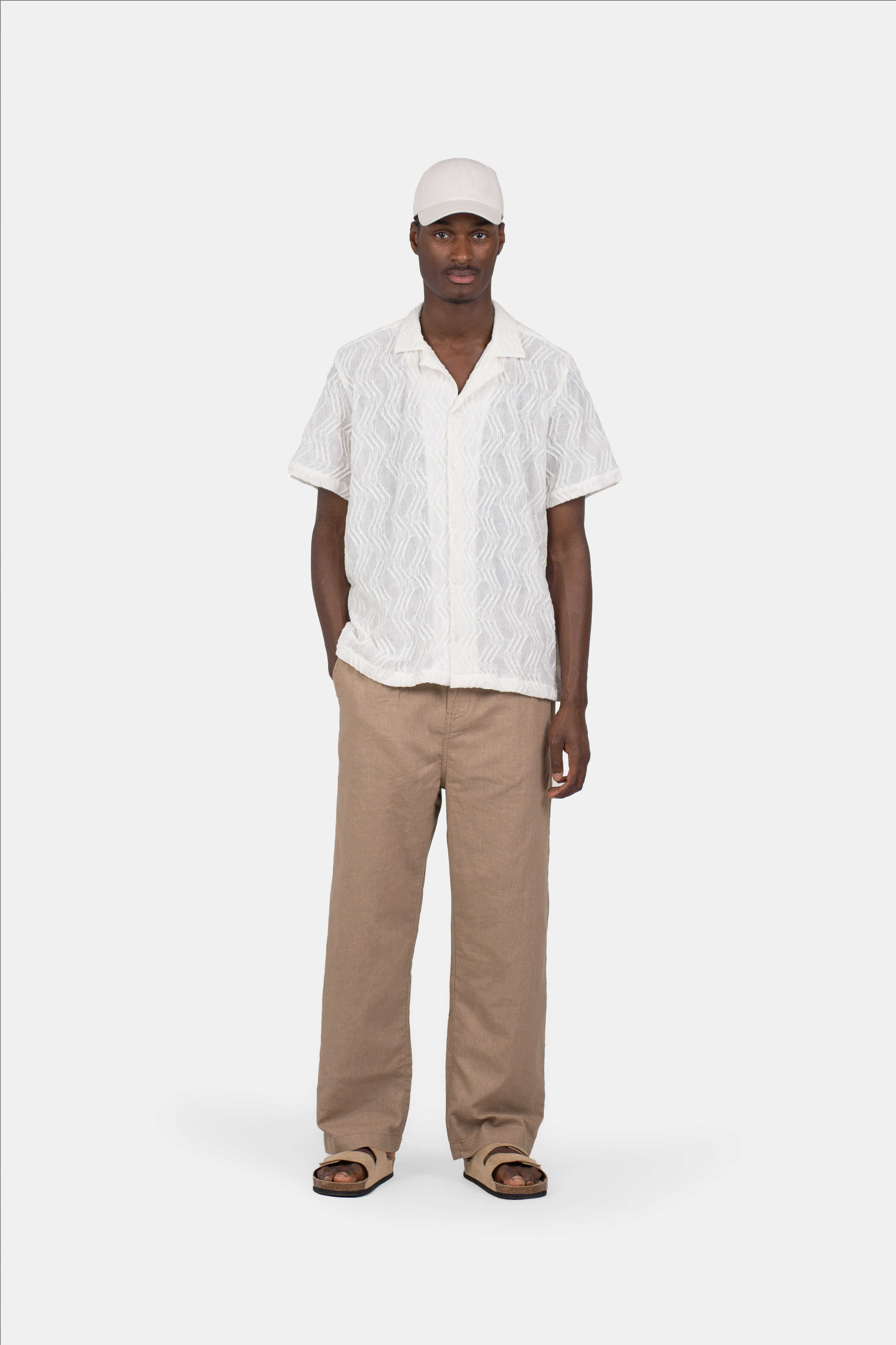 Baggy Hørbukser Mokka |  Skagen-clothing.dk
