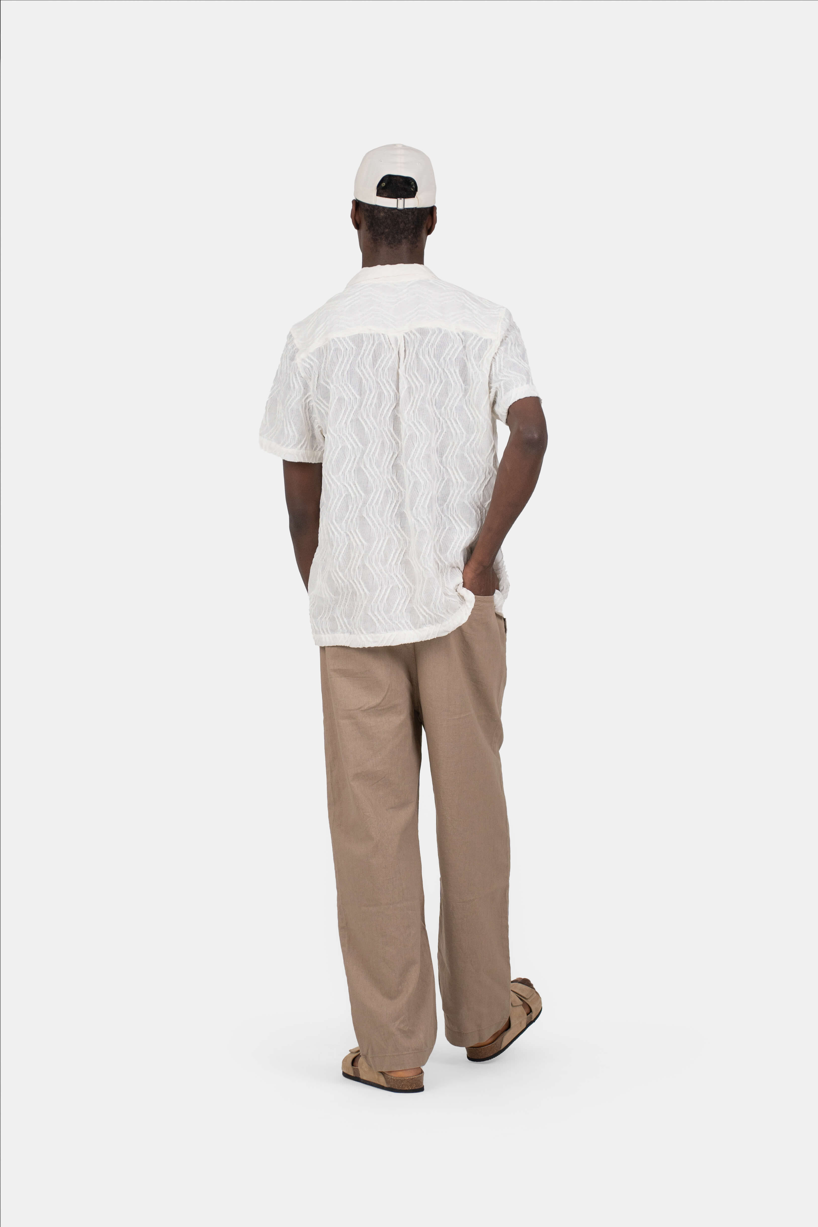 Baggy Hørbukser Mokka |  Skagen-clothing.dk