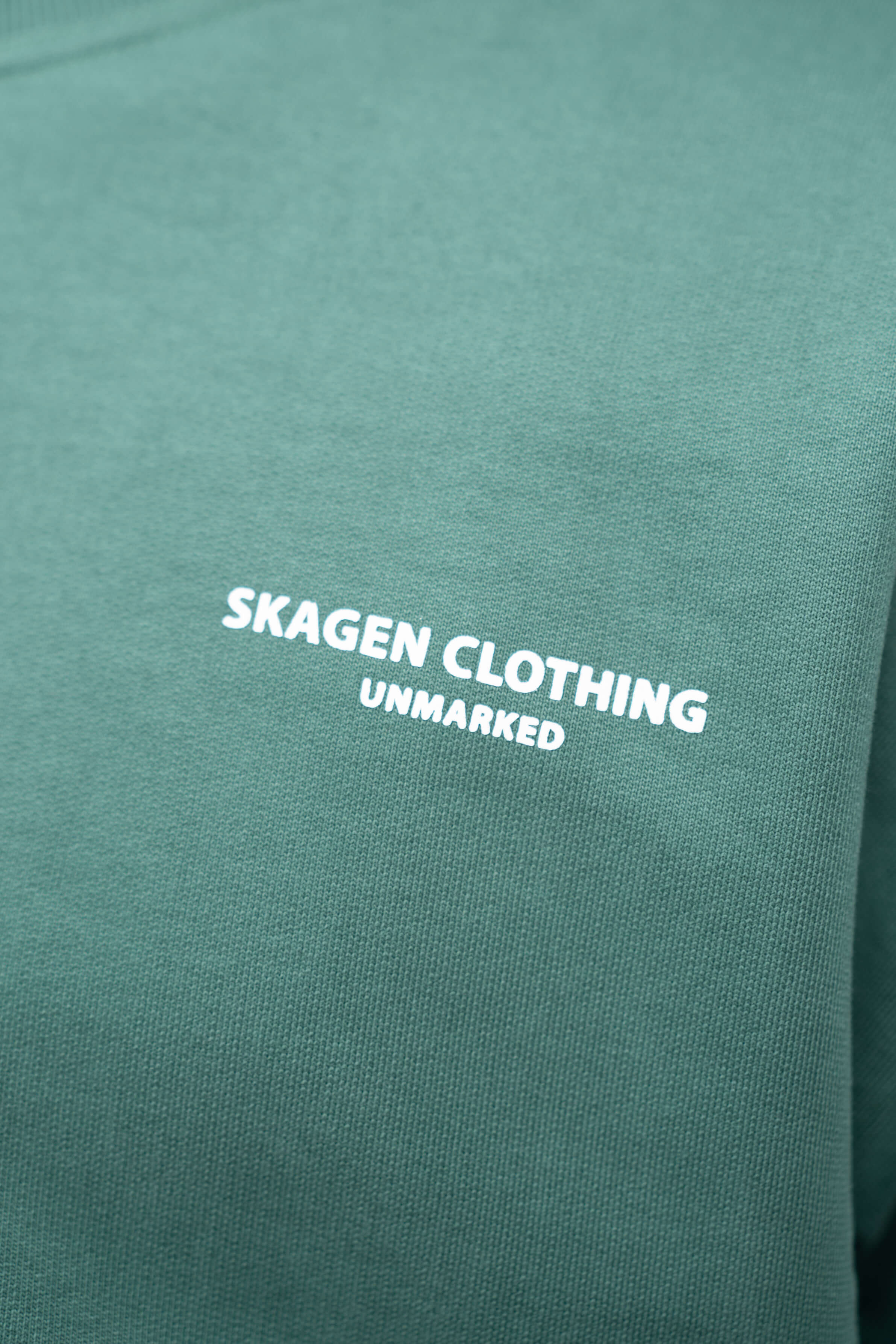 UNMARKED Sweatshirt Grøn |  Skagen-clothing.dk