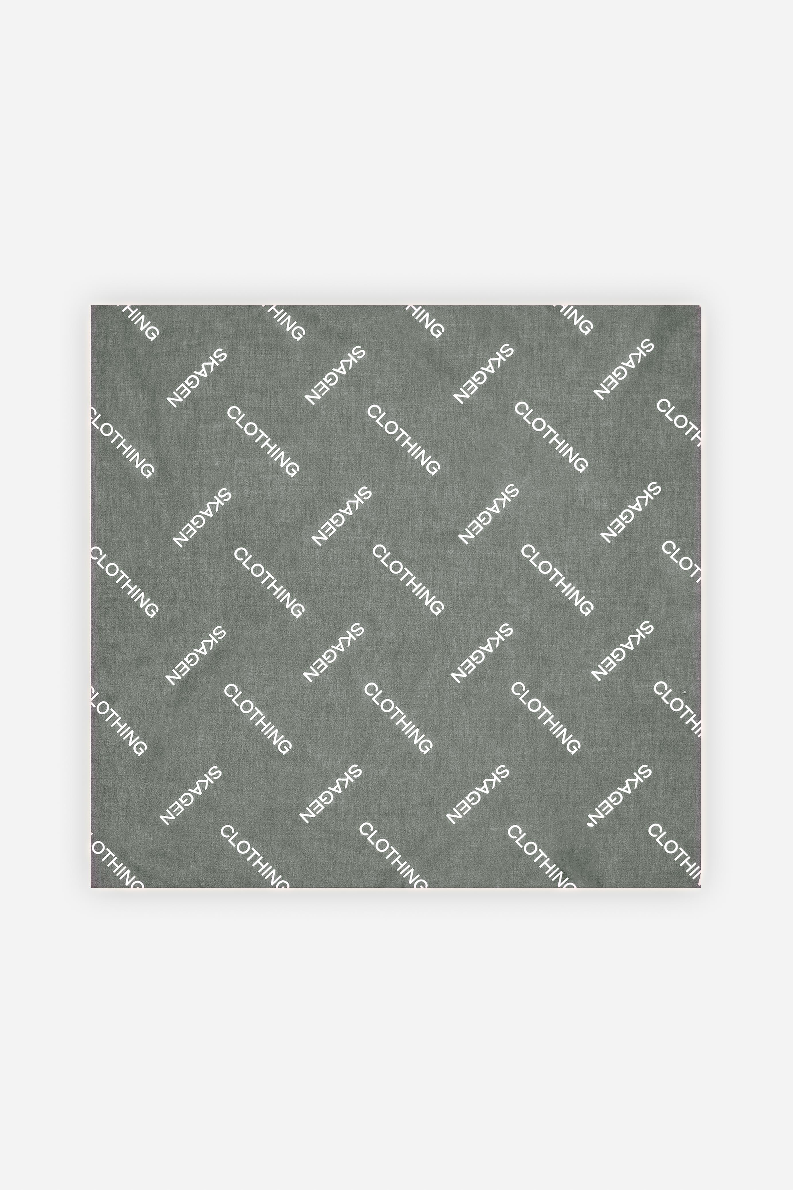 Monogram Bandana Army |  Skagen-clothing.dk