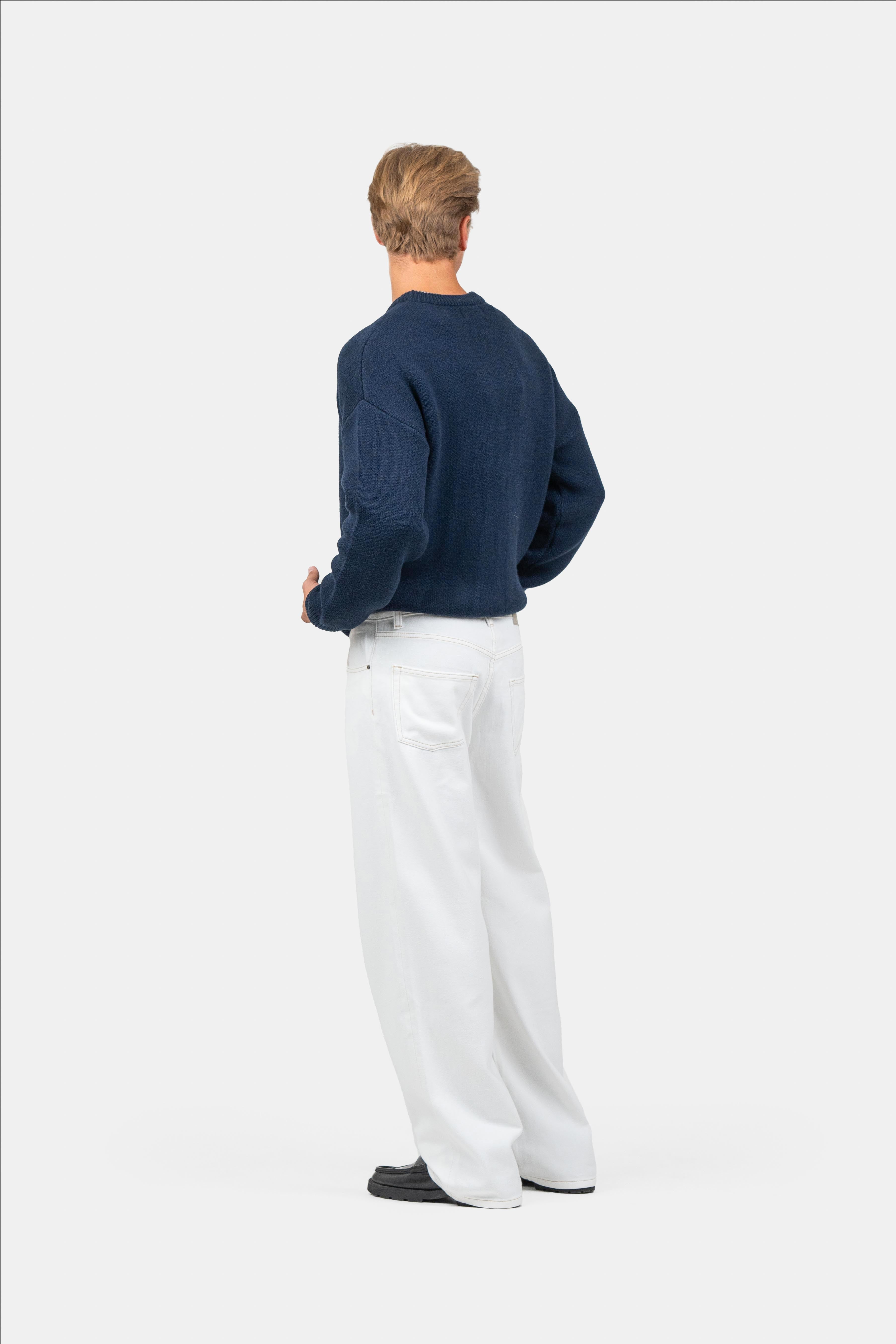 Baggy Denim Jeans White