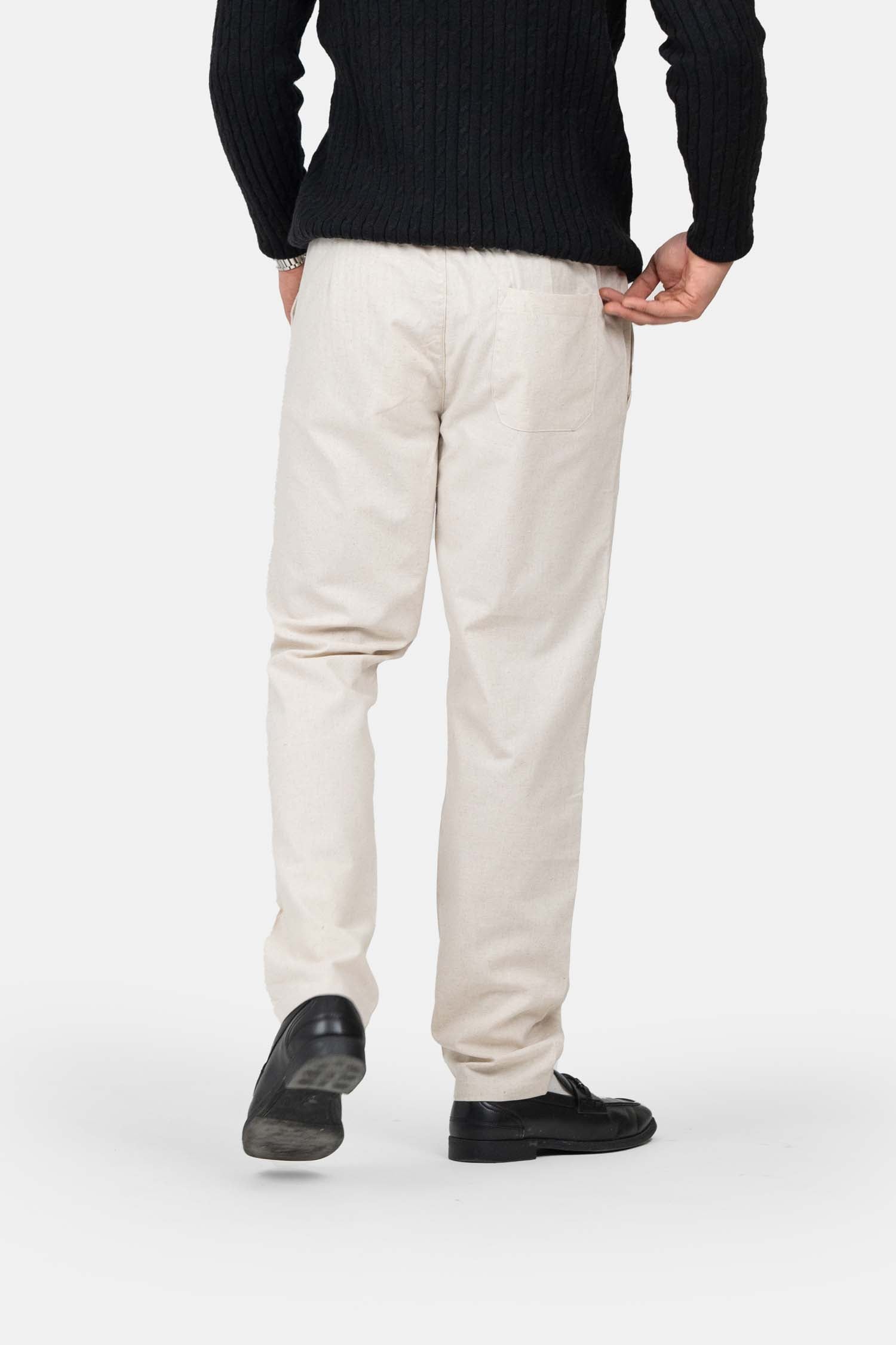 Heavyweight Linbukse Beige