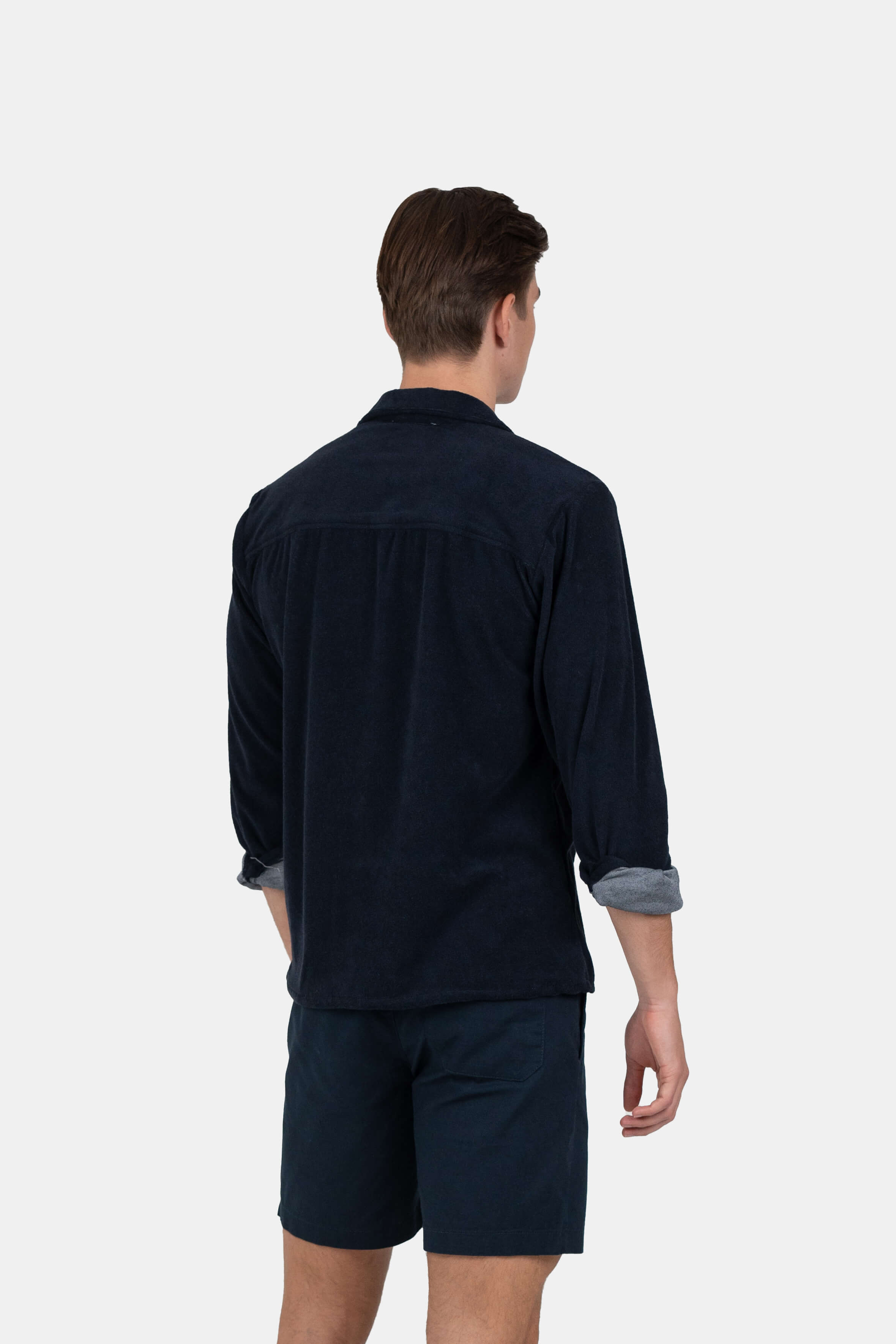 Terry Polo LS Navy |  Skagen-clothing.dk