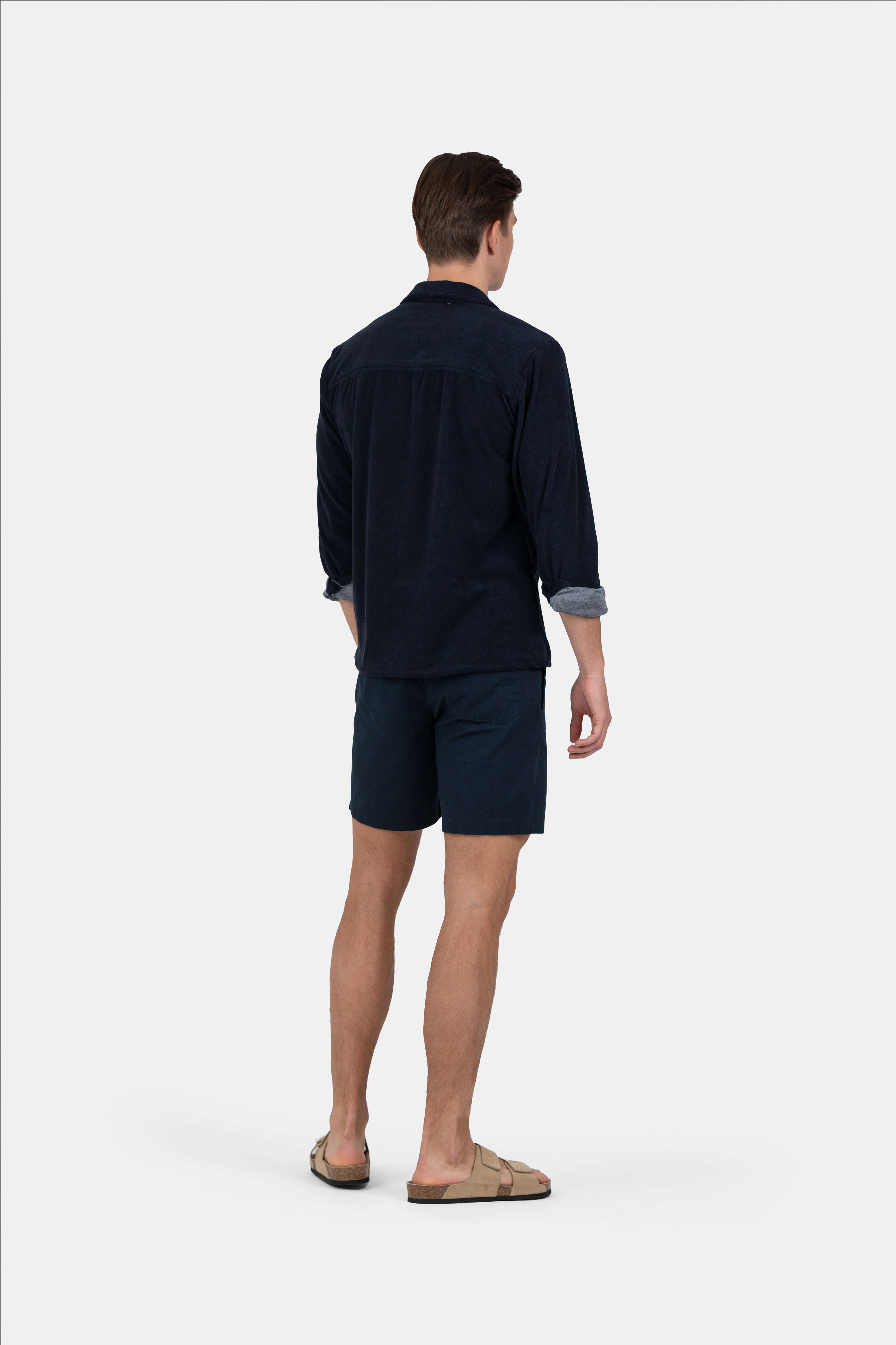 Terry Polo LS Navy |  Skagen-clothing.dk