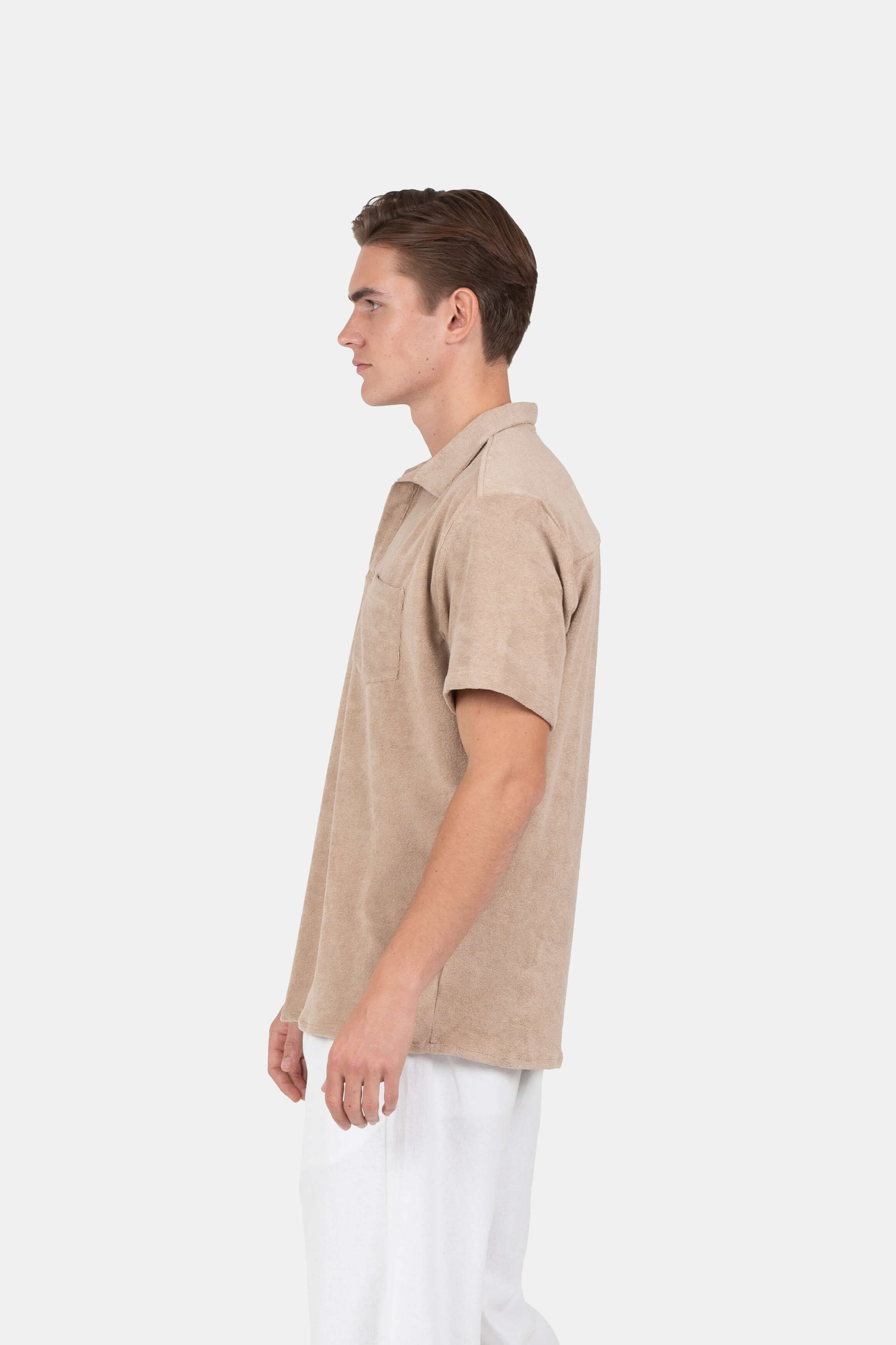 Terry Polo SS Mokka |  Skagen-clothing.dk