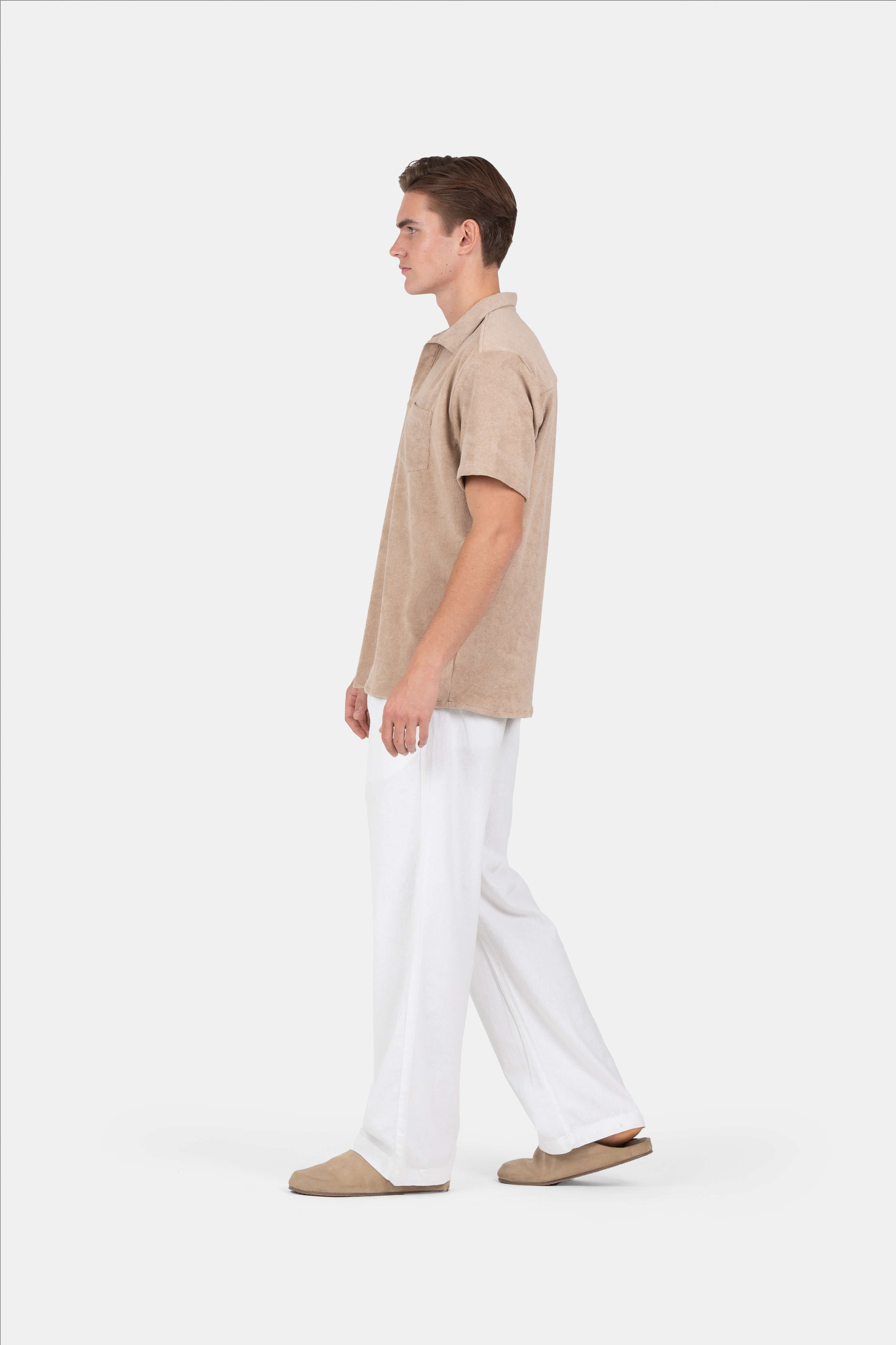 Terry Polo SS Mokka |  Skagen-clothing.dk