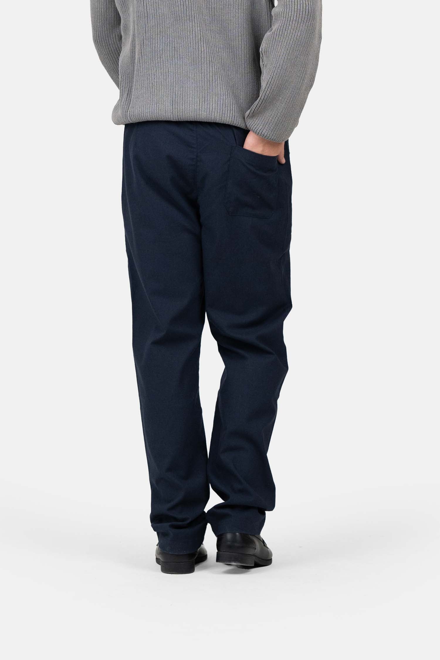 Heavyweight Linbukse Navy