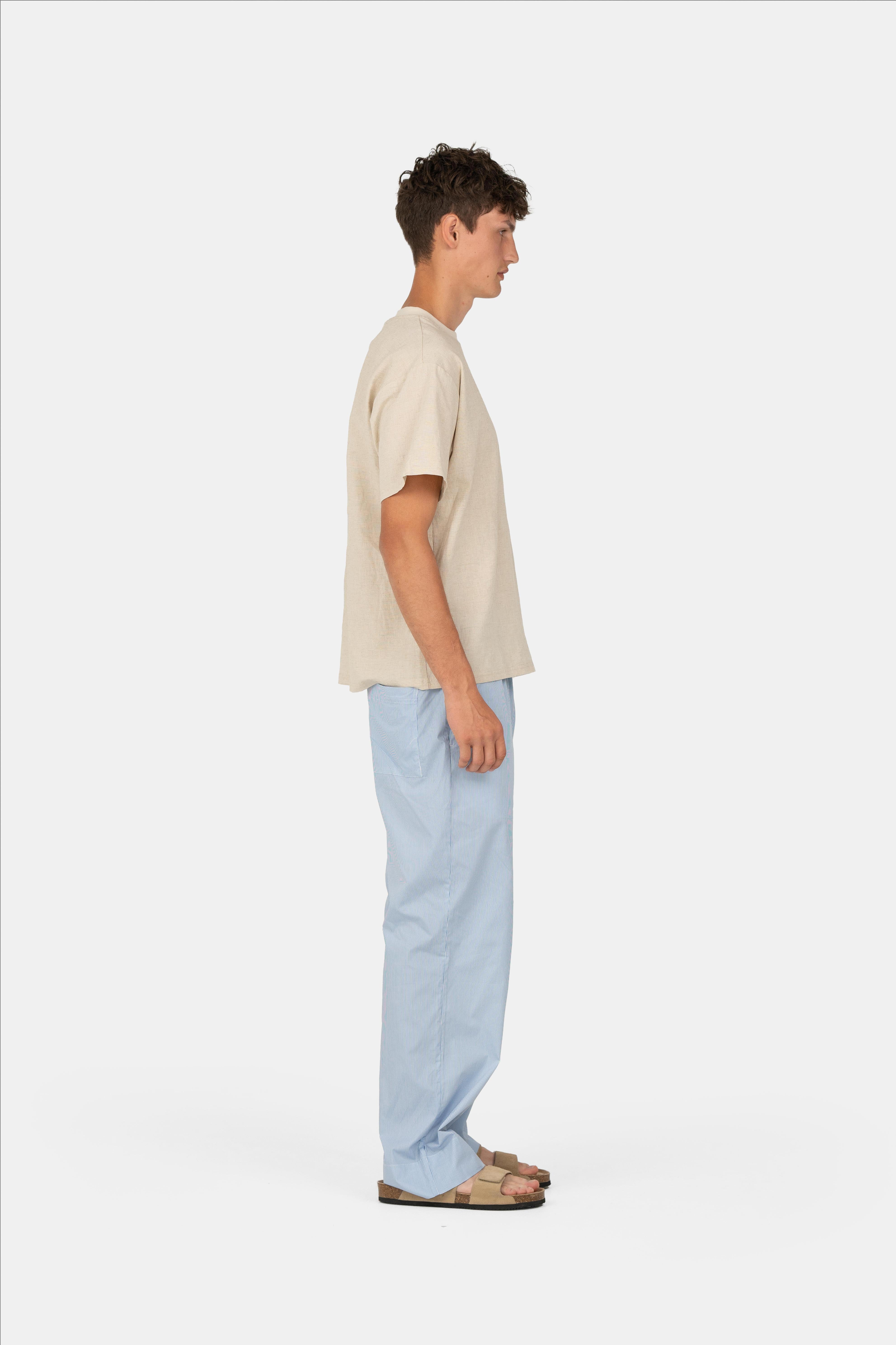 Pyjamas Pants Blå Stripete