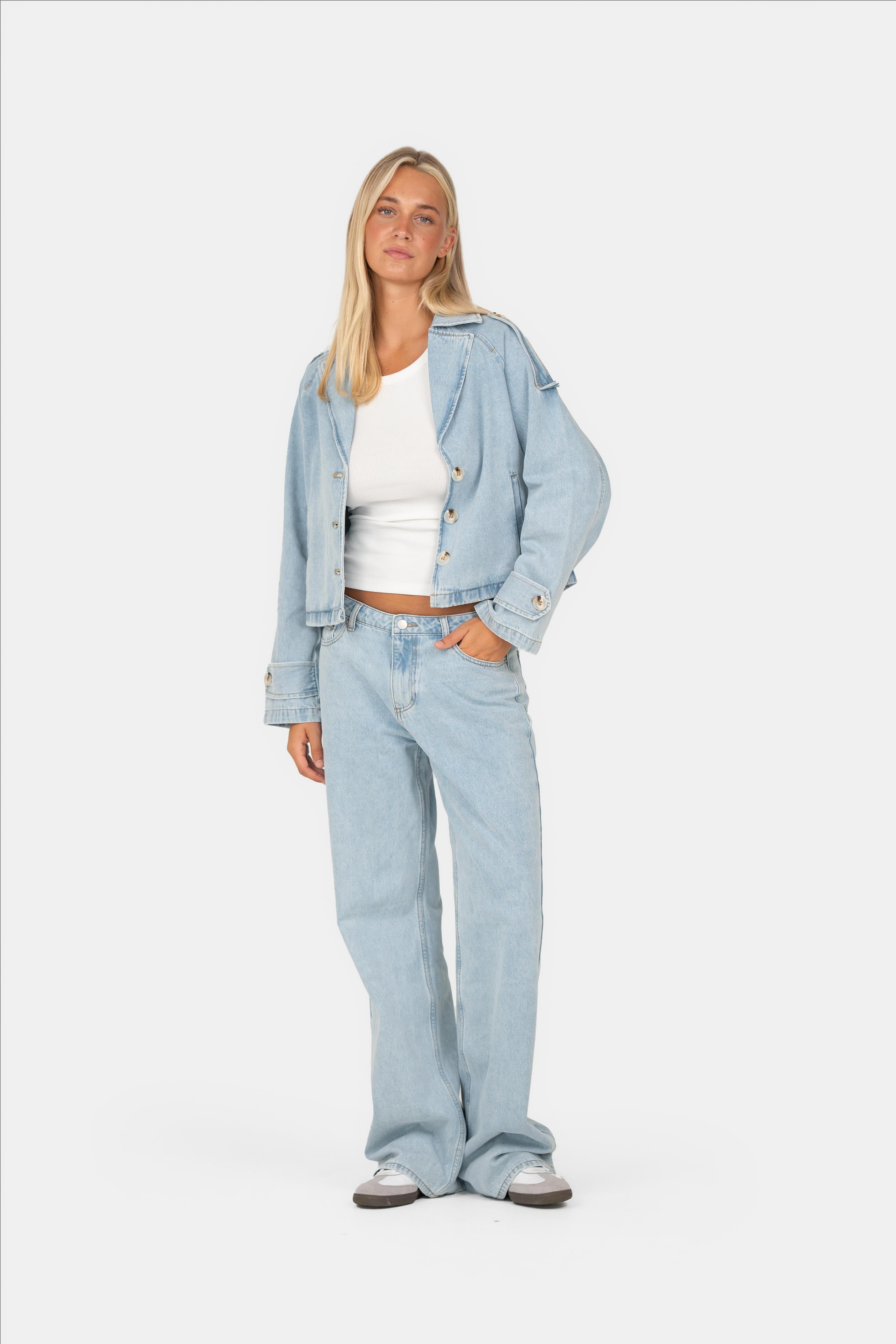 Denim Jeans Blå Josefine x SC