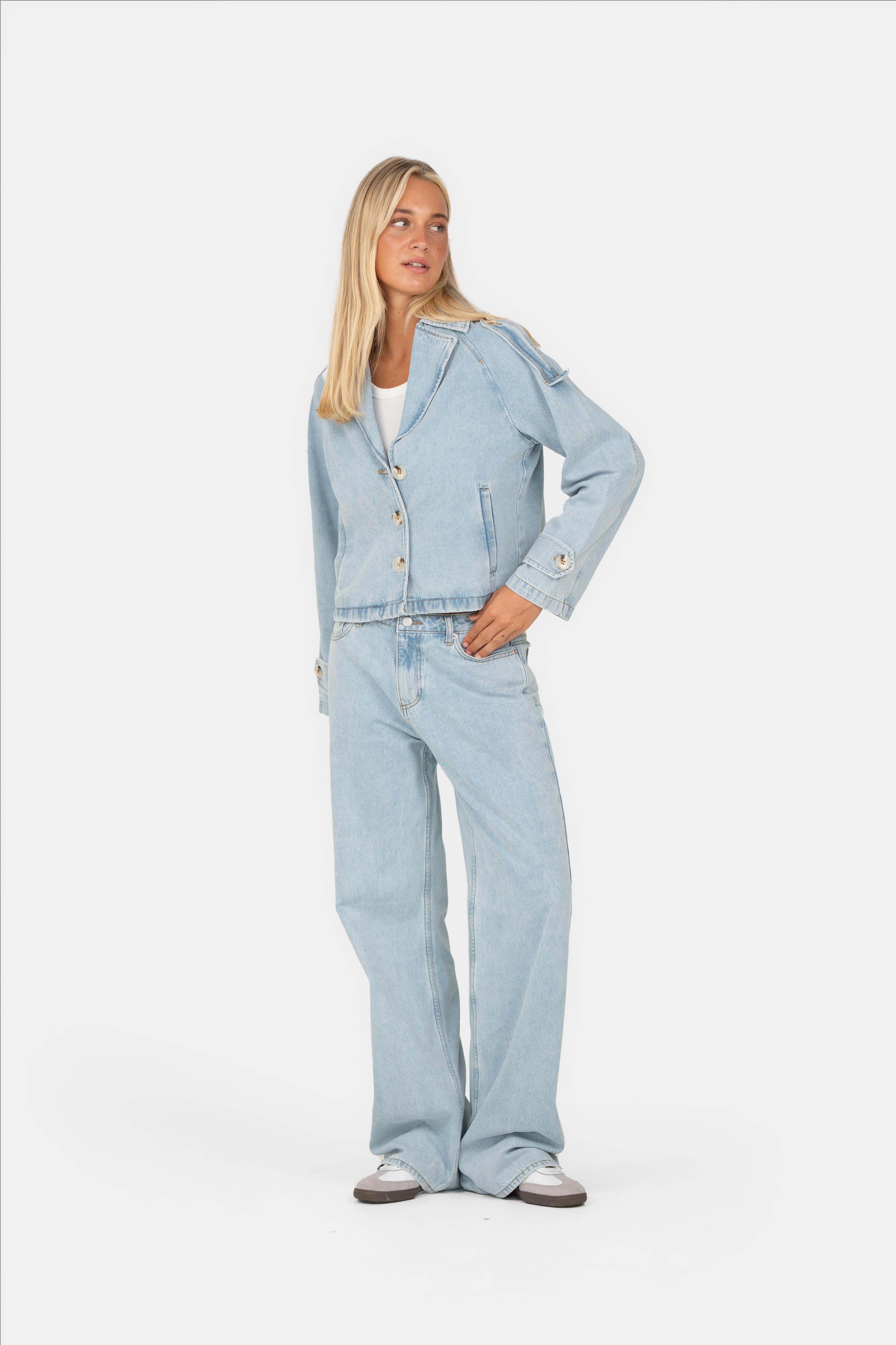 Denim Jakke Blå Josefine x SC
