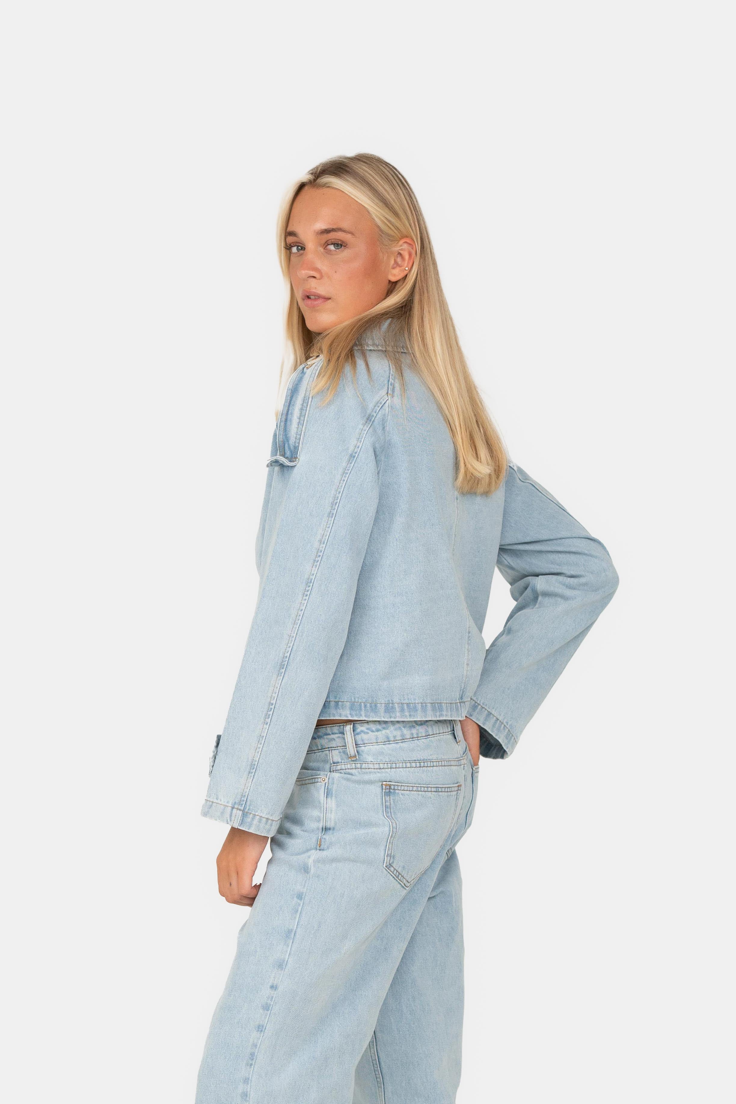 Denim Jakke Blå Josefine x SC