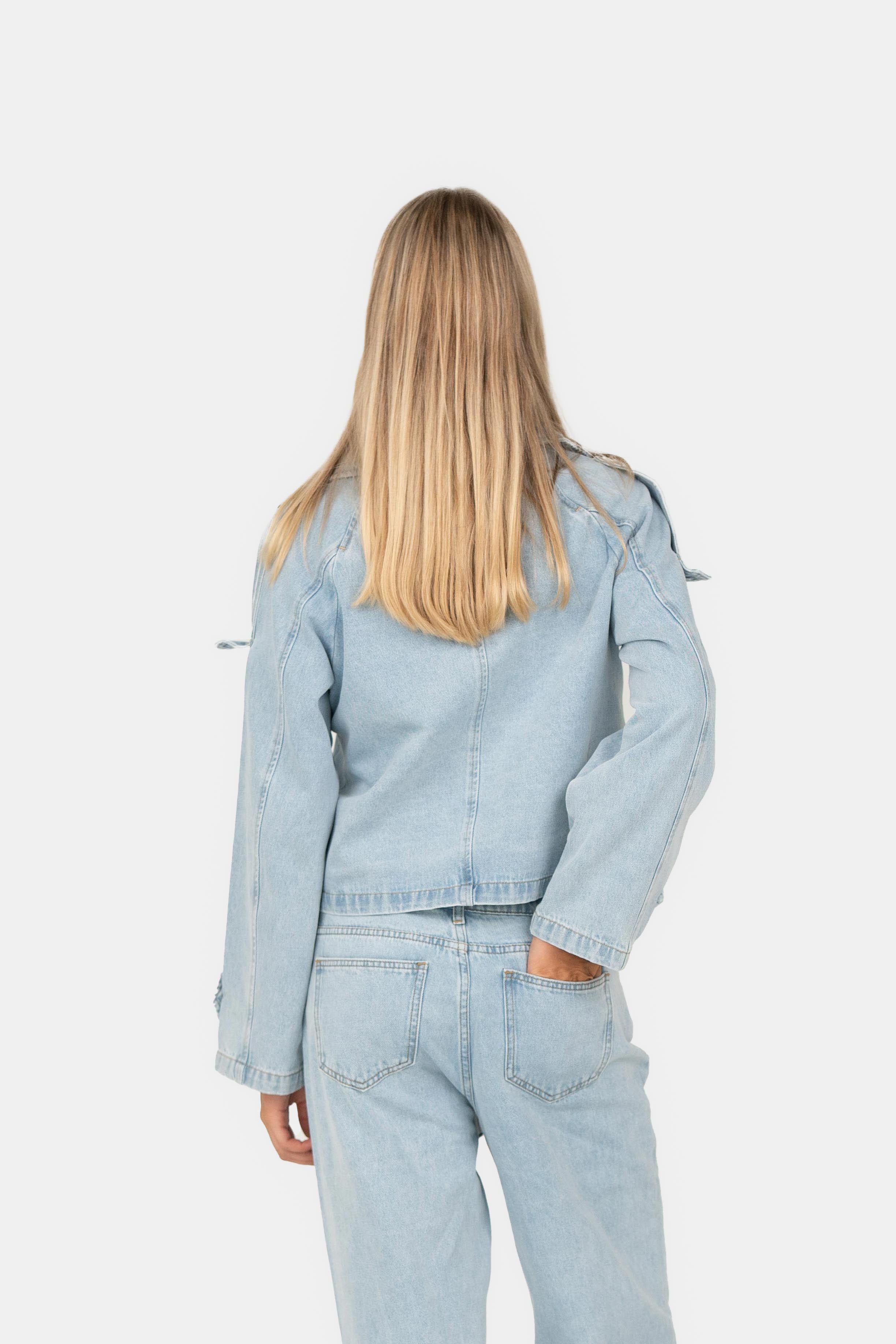 Denim Jakke Blå Josefine x SC
