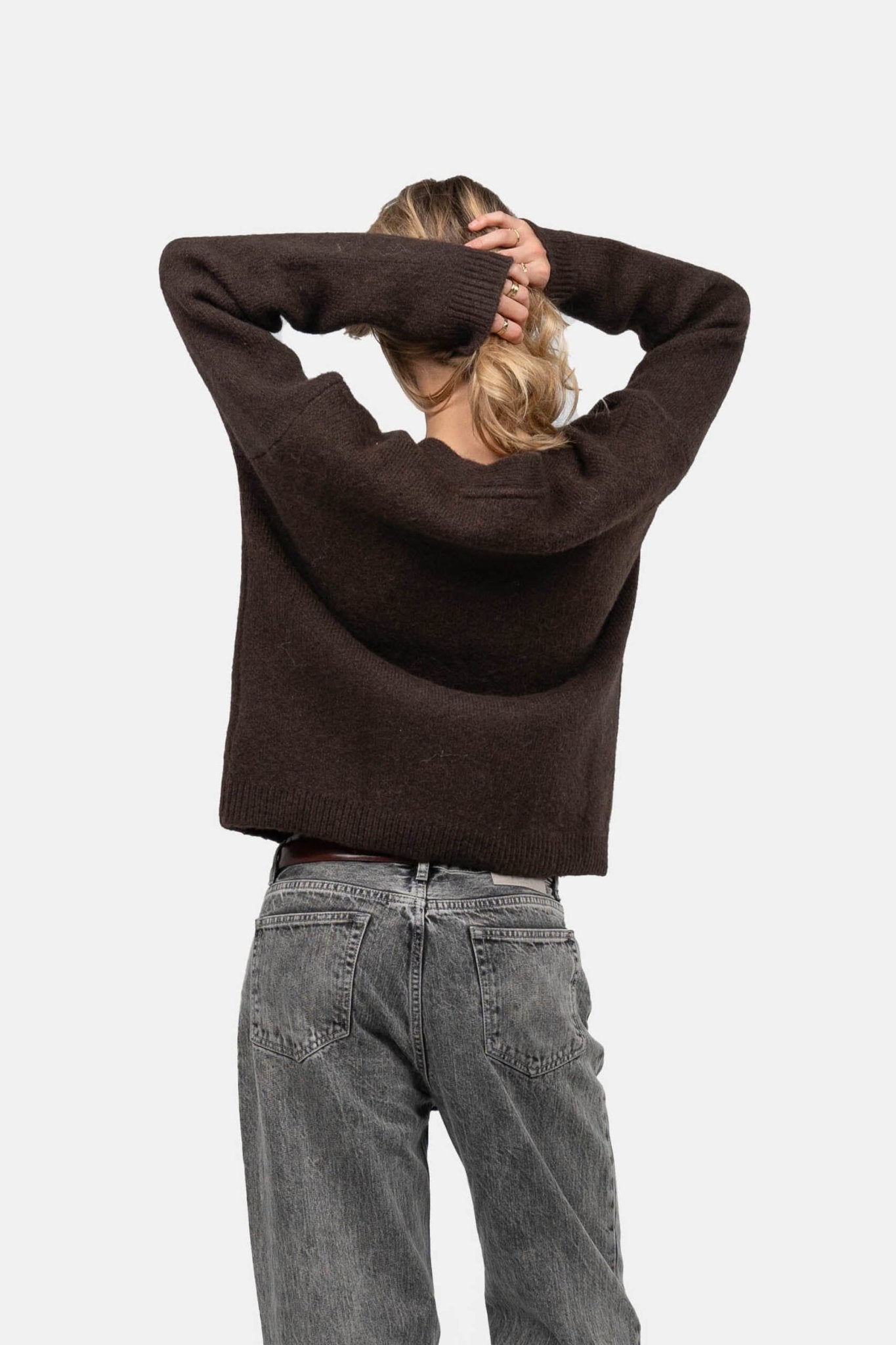 Cardigan Brun |  Skagen-clothing.dk