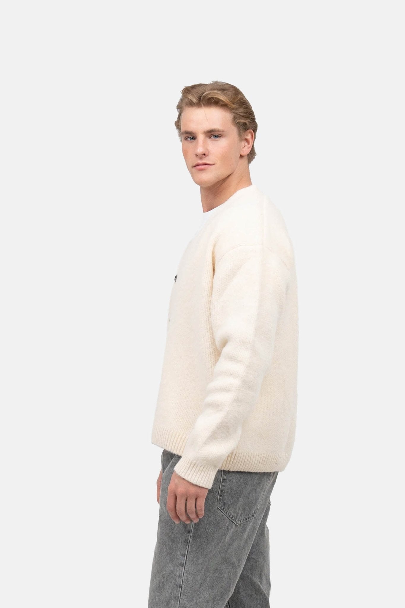Cardigan Cremehvid |  Skagen-clothing.dk