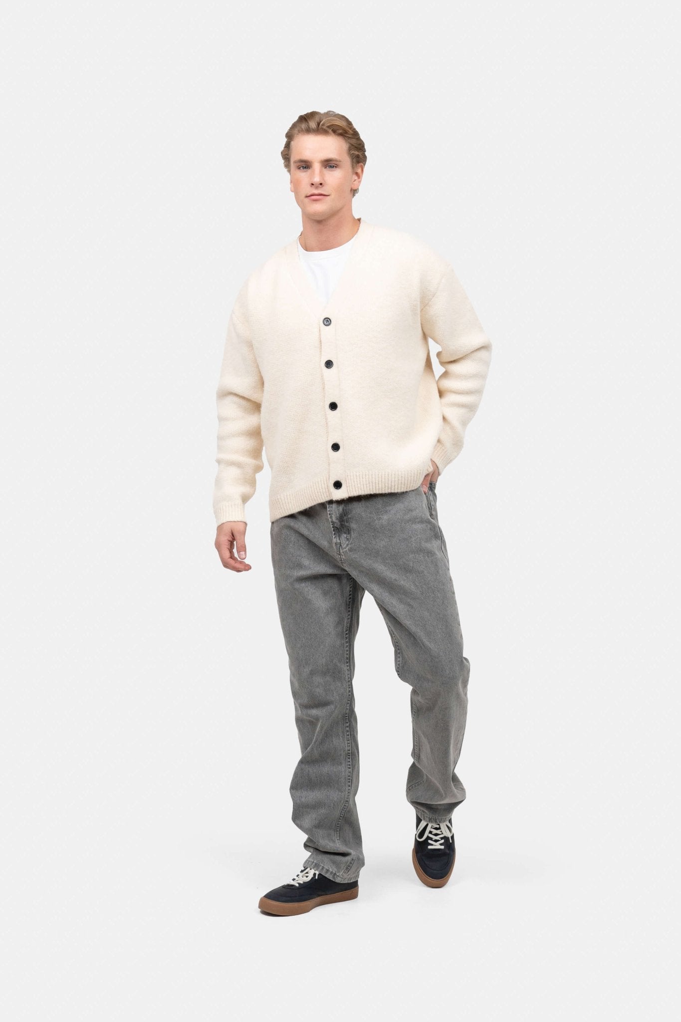 Cardigan Cremehvid |  Skagen-clothing.dk