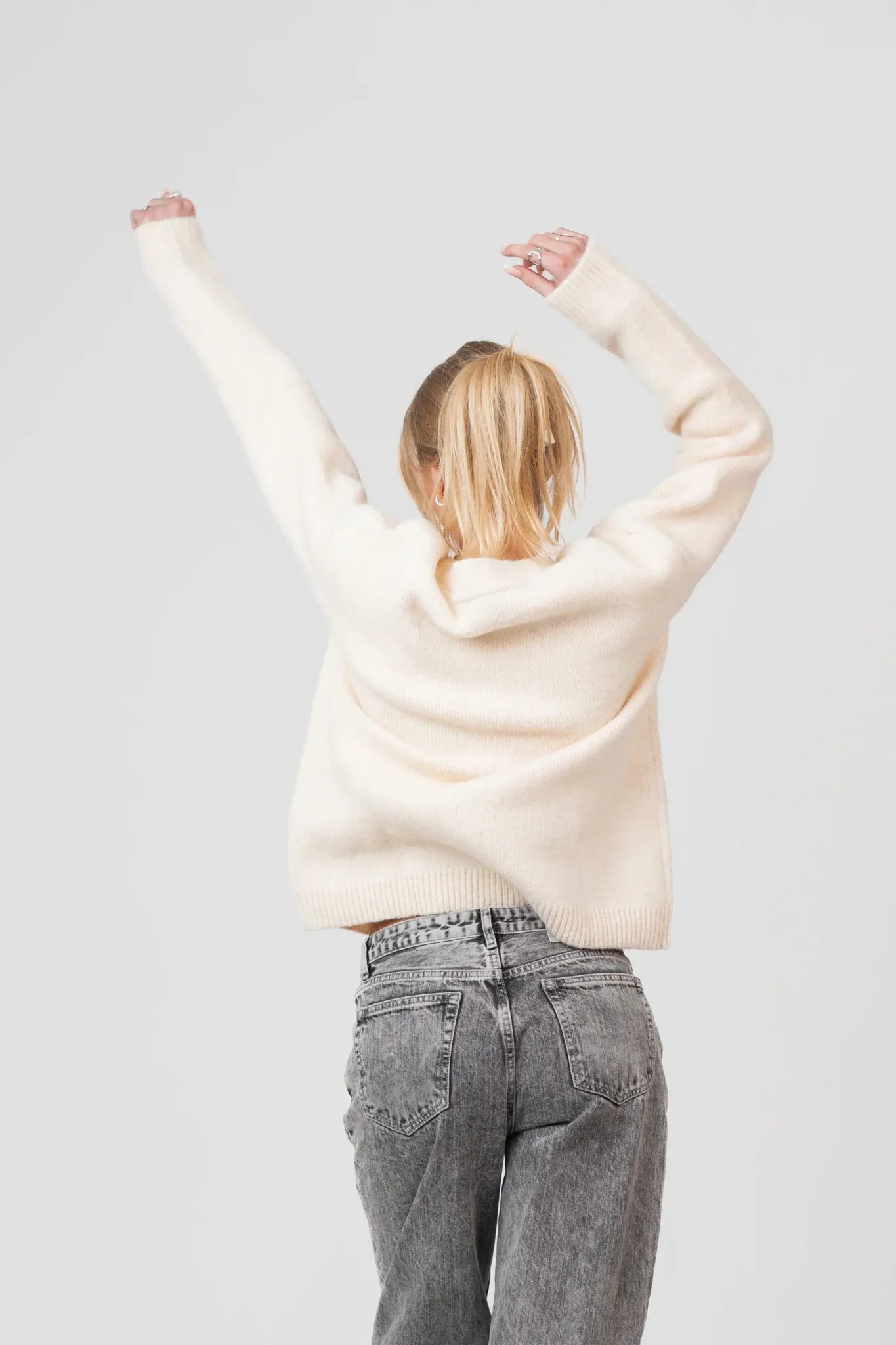 Cardigan Cremehvid |  Skagen-clothing.dk