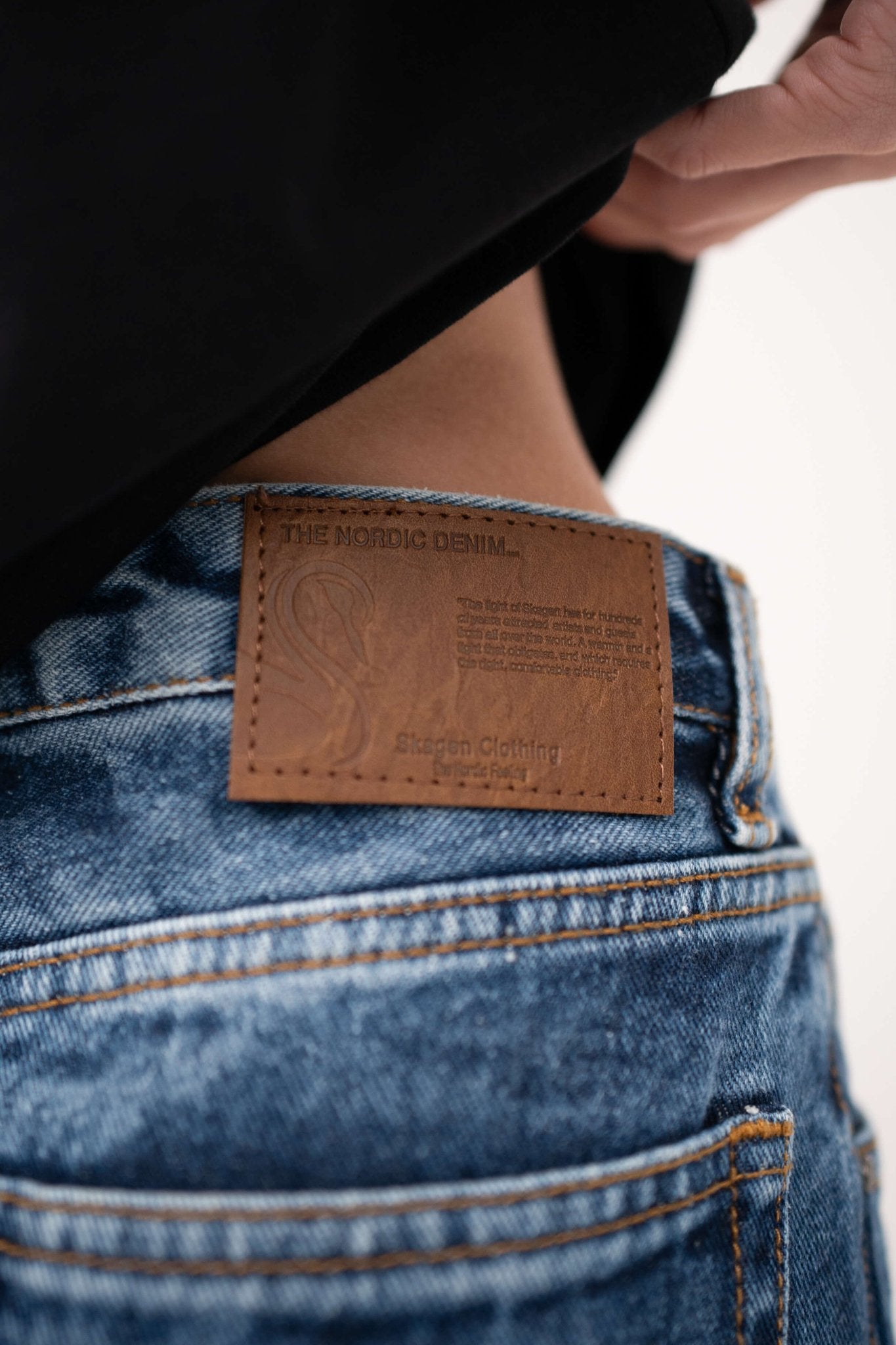 Denim Jeans Mid Blue |  Skagen-clothing.dk