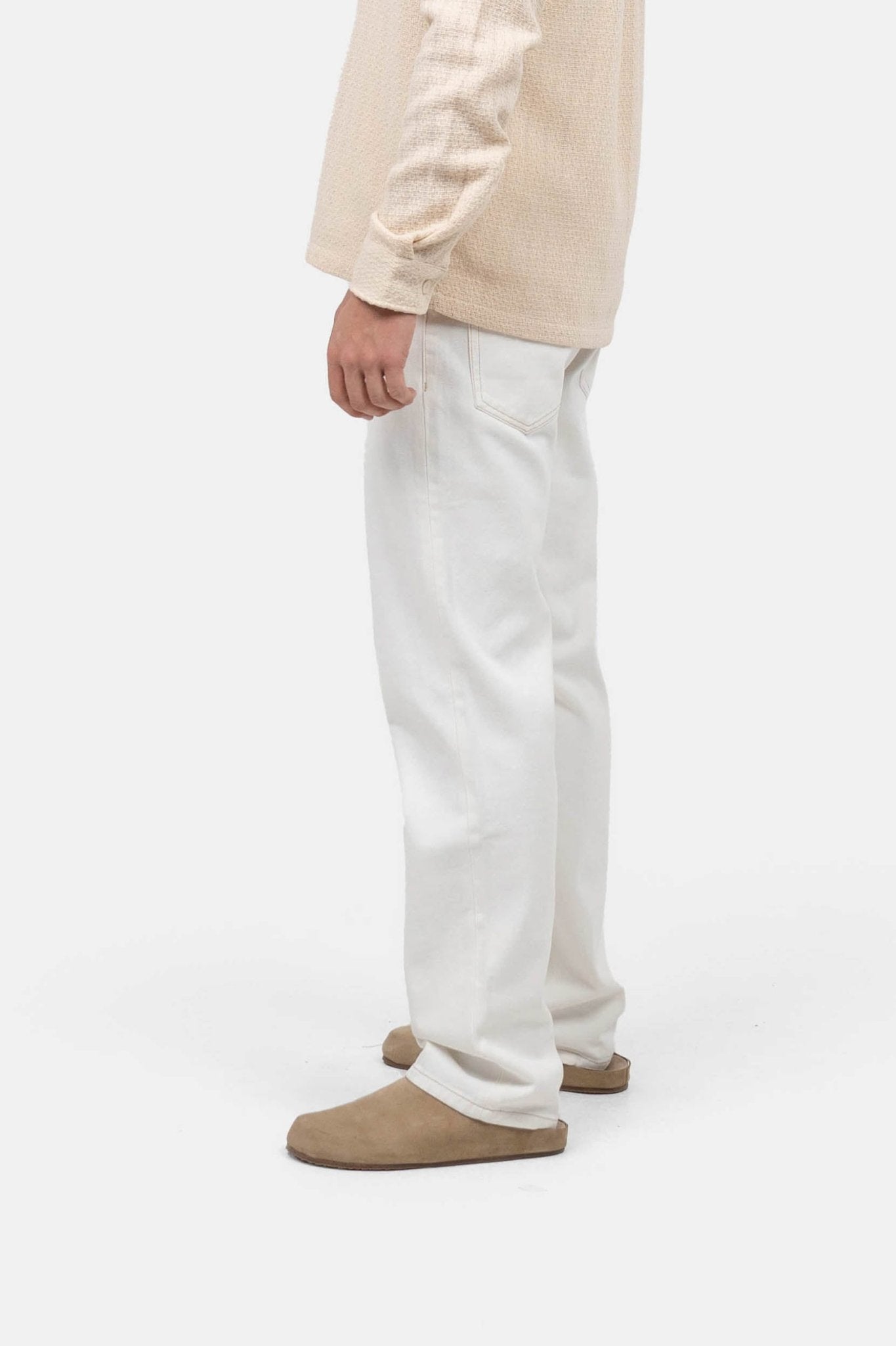 Denim Jeans White |  Skagen-clothing.dk