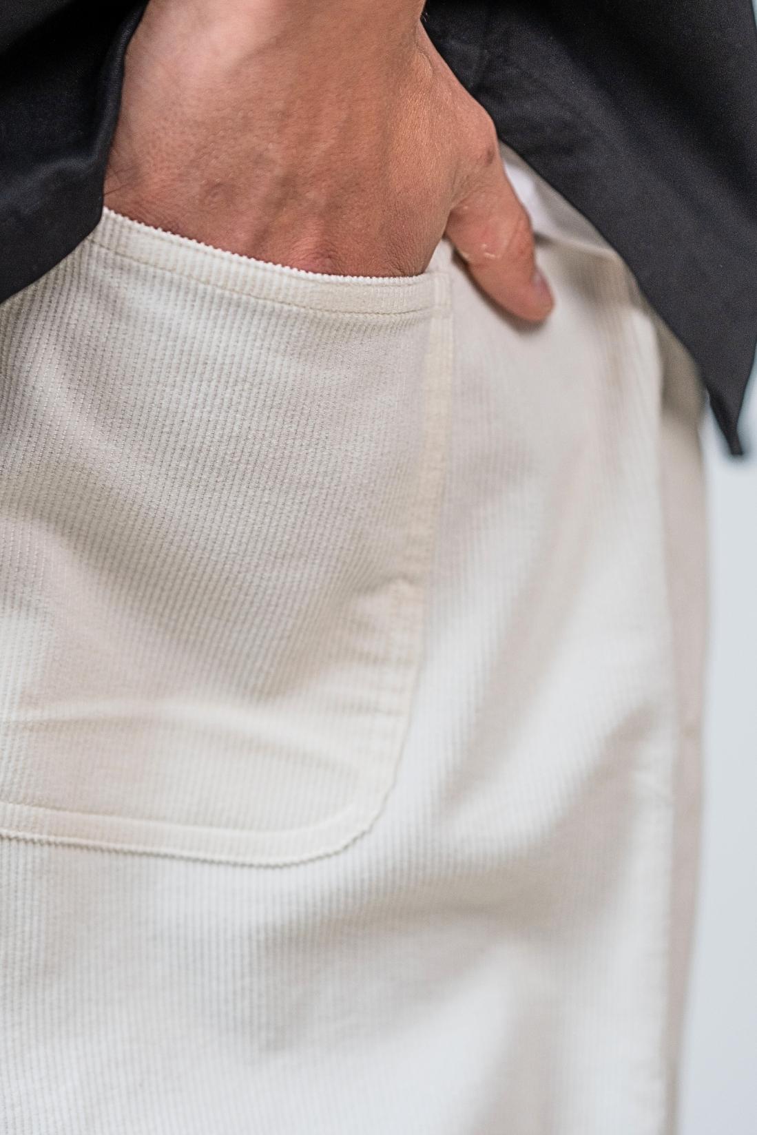 Fløjlsbukser Hvid |  Skagen-clothing.dk