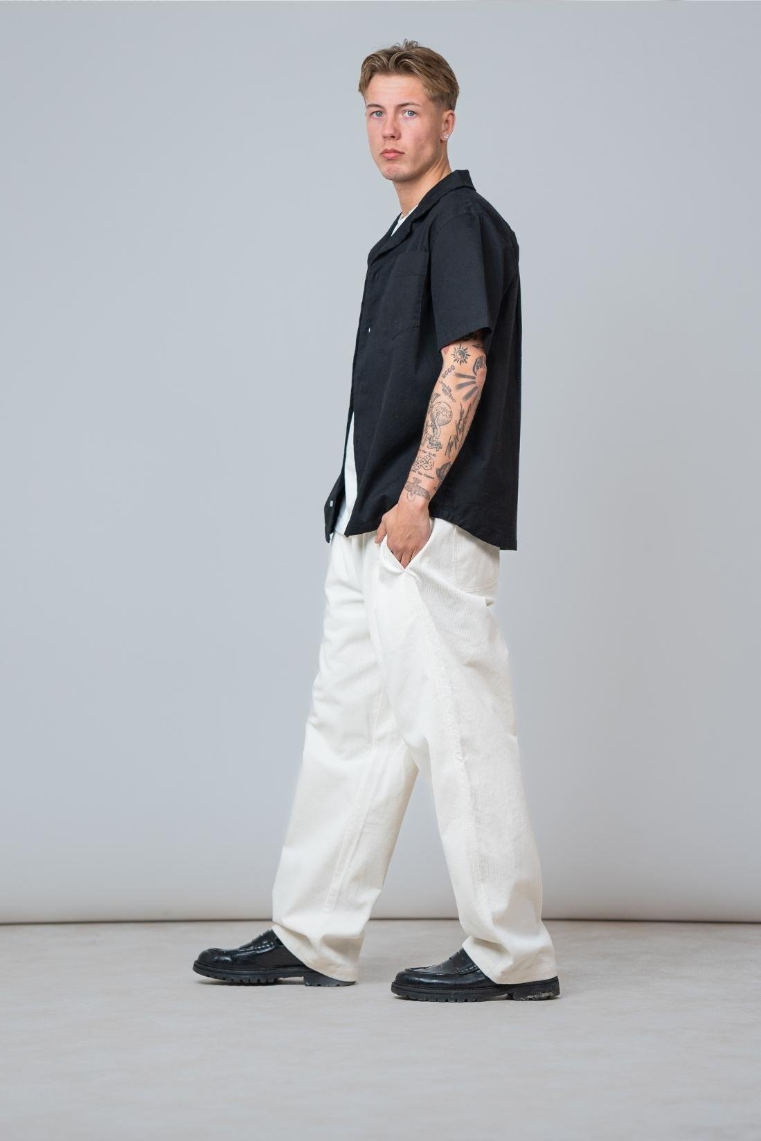 Fløjlsbukser Hvid |  Skagen-clothing.dk