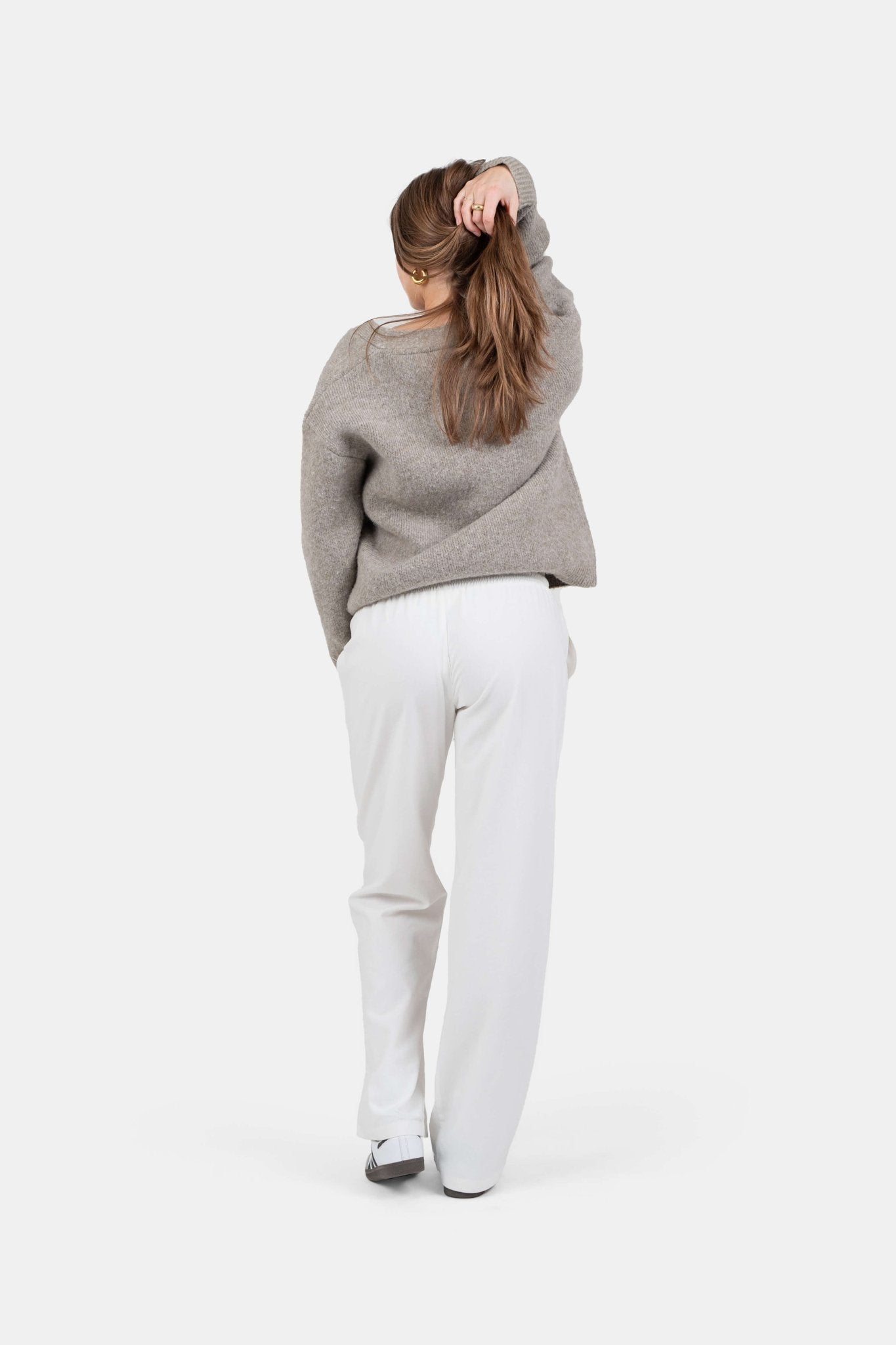 Heavyweight Hørbukser Lavtaljede Hvid |  Skagen-clothing.dk