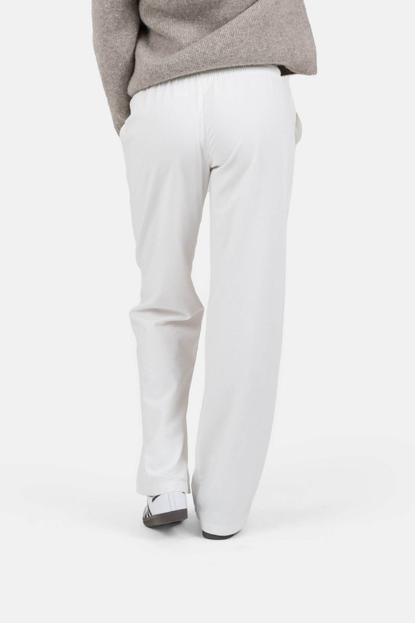 Heavyweight Hørbukser Lavtaljede Hvid |  Skagen-clothing.dk