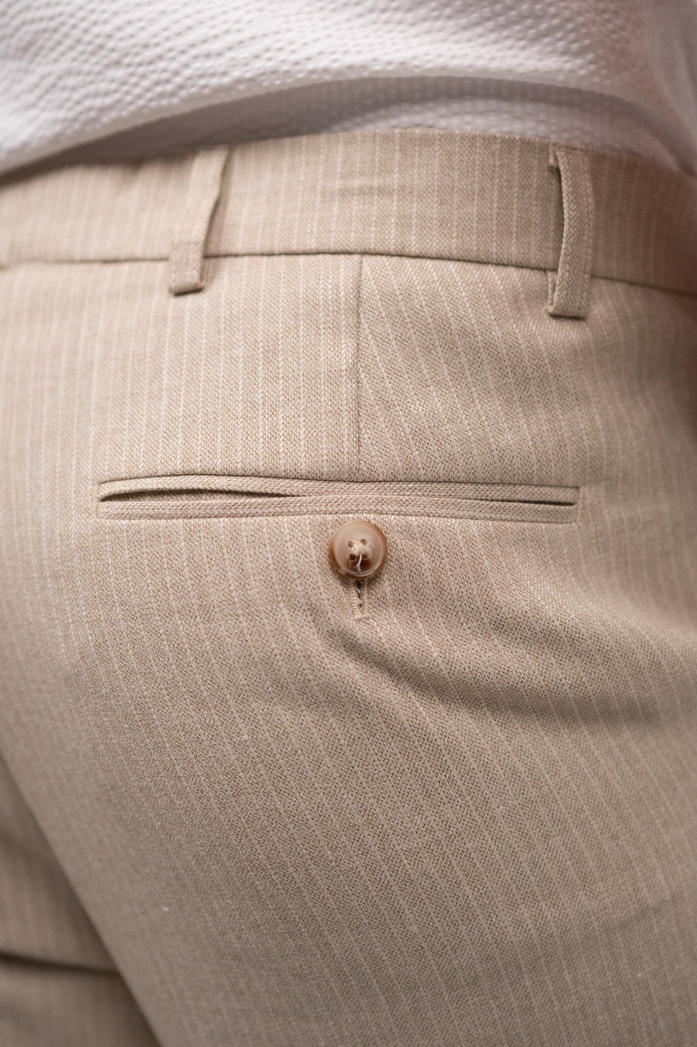 Hør Jakkesæt Beige |  Skagen-clothing.dk