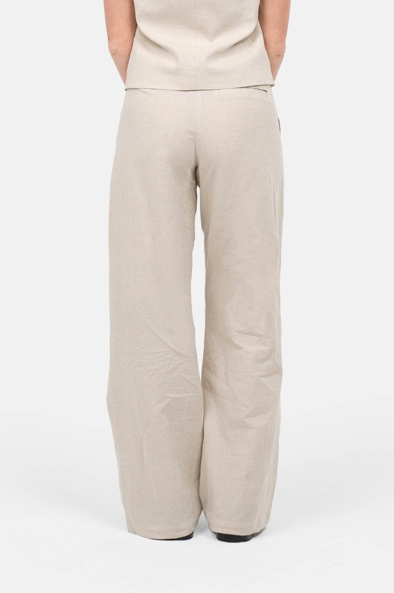 Hør Suitpants Beige |  Skagen-clothing.dk