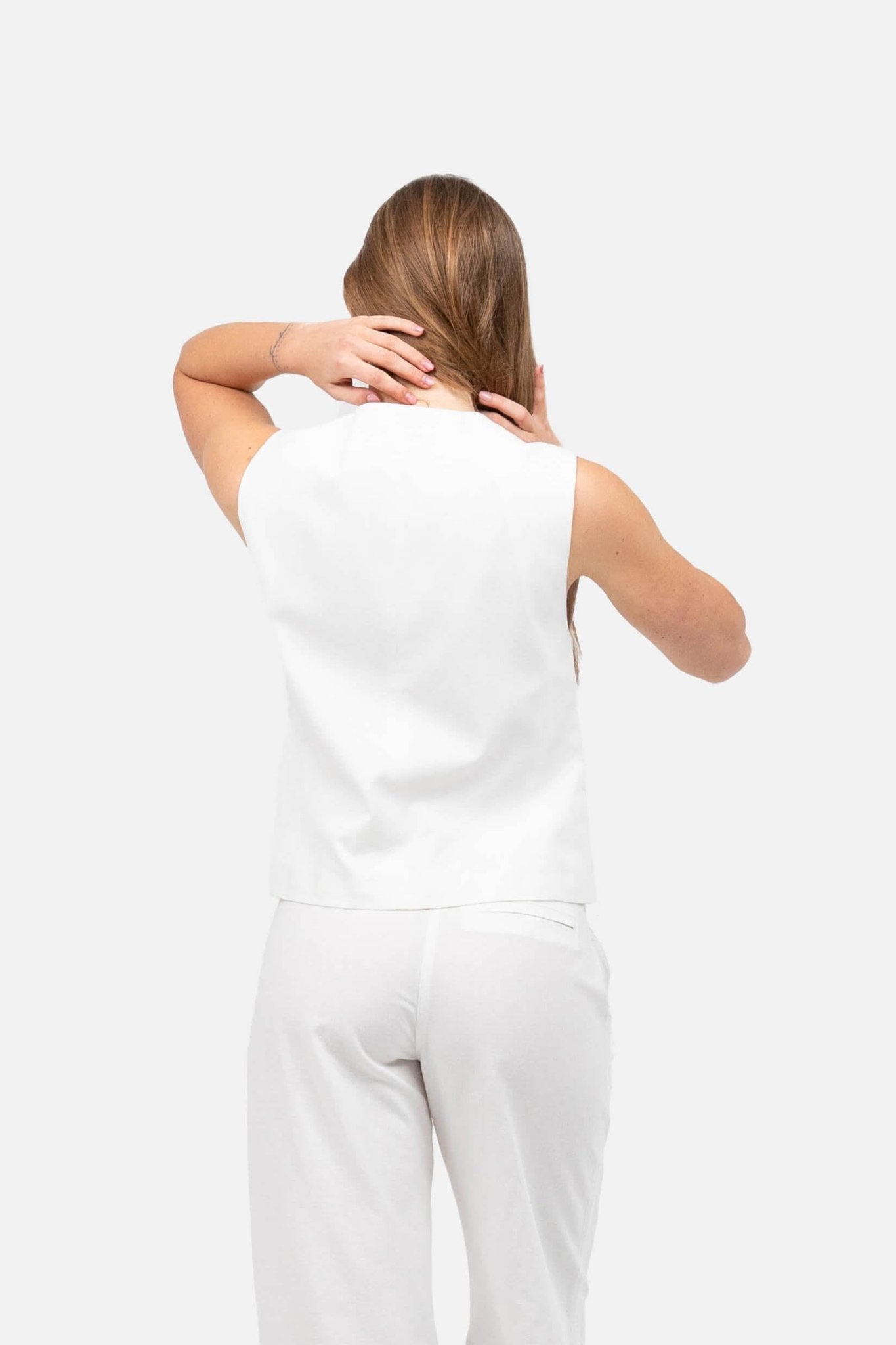 Hørvest Hvid |  Skagen-clothing.dk