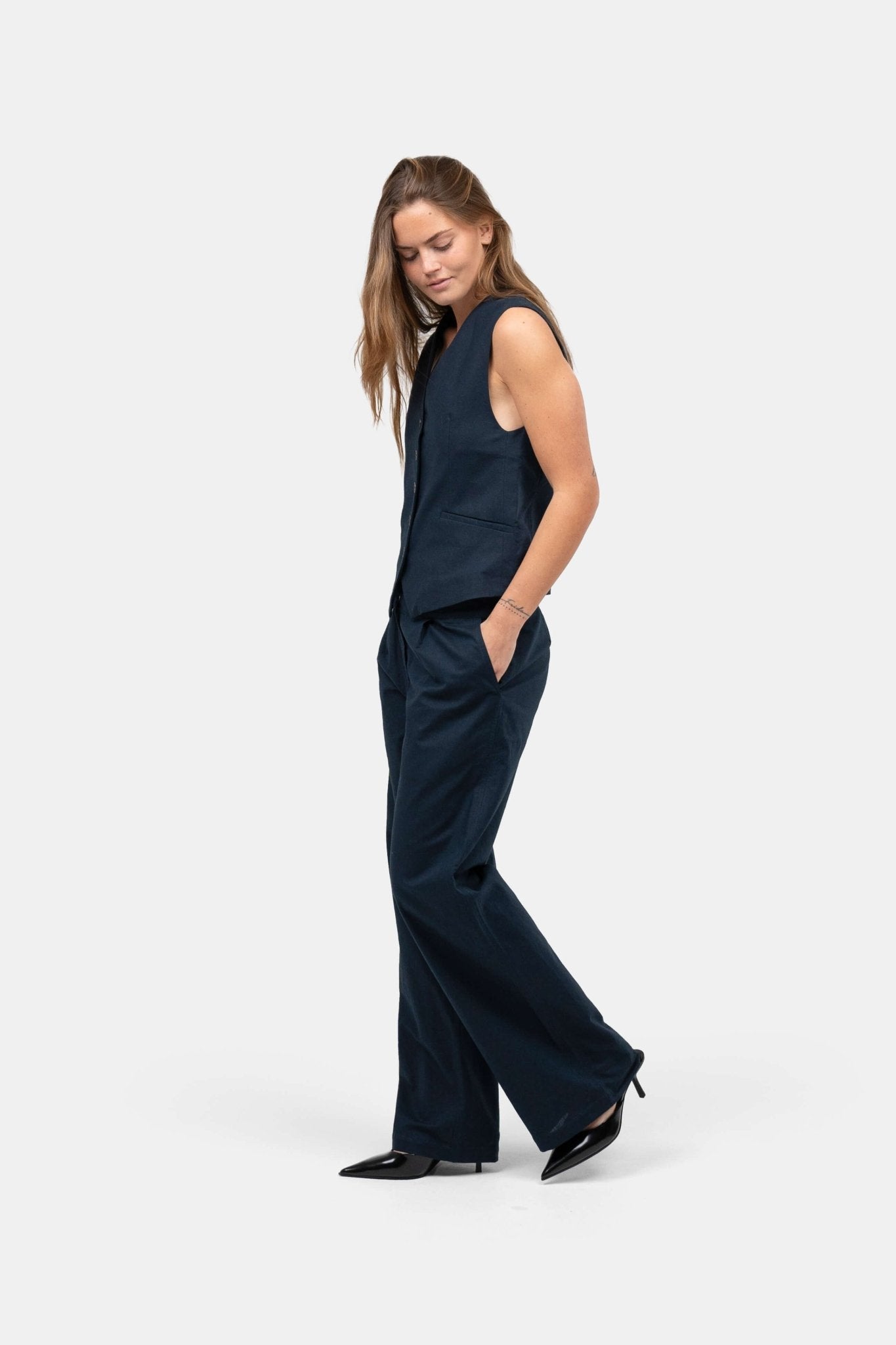Hørvest Navy |  Skagen-clothing.dk