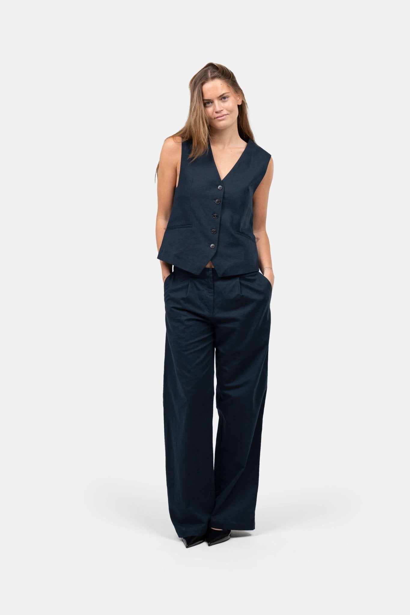 Hørvest Navy |  Skagen-clothing.dk