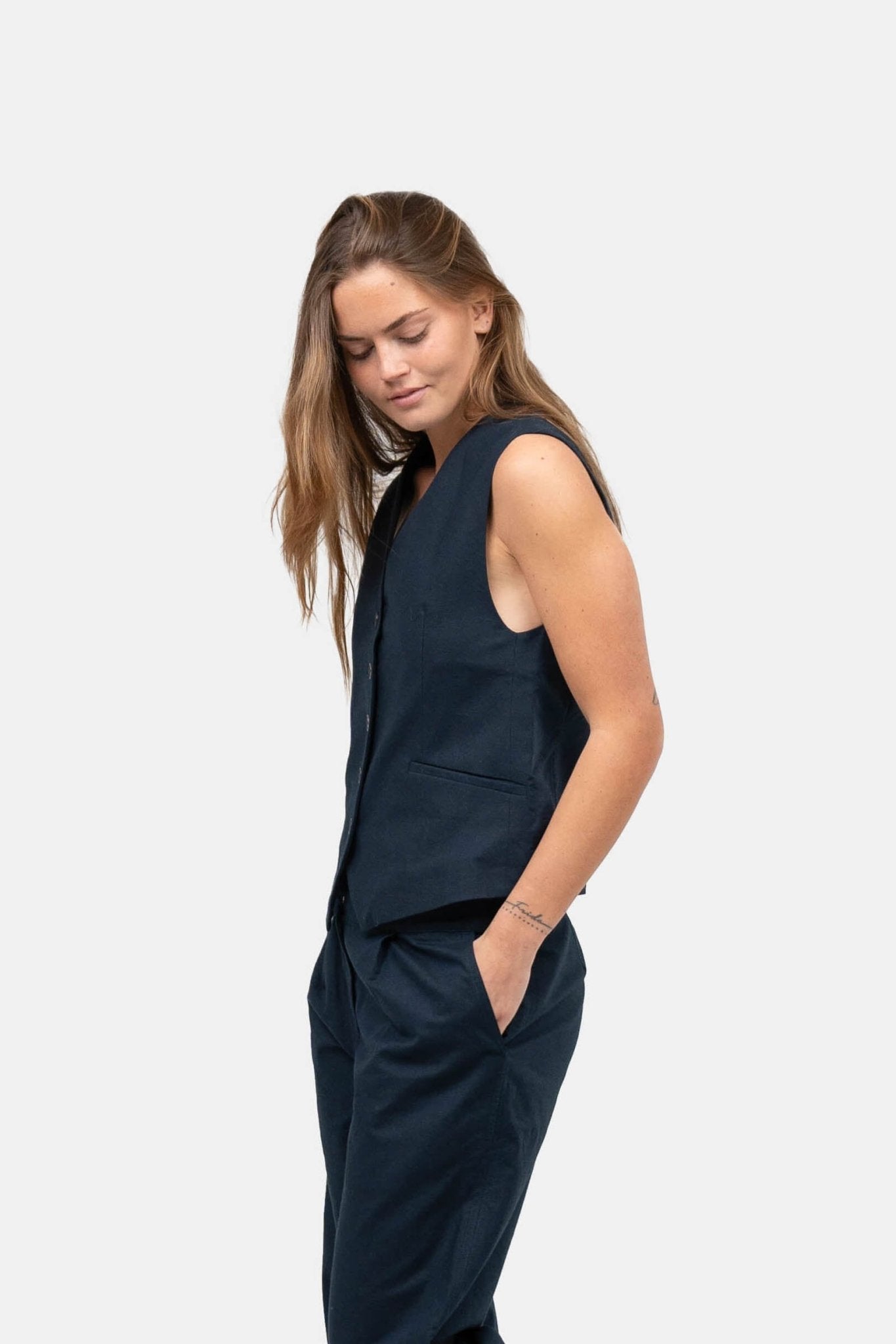 Hørvest Navy |  Skagen-clothing.dk