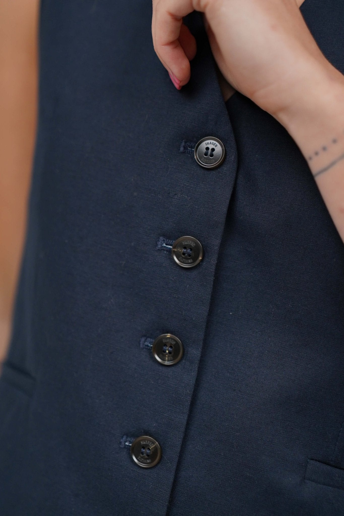 Hørvest Navy |  Skagen-clothing.dk