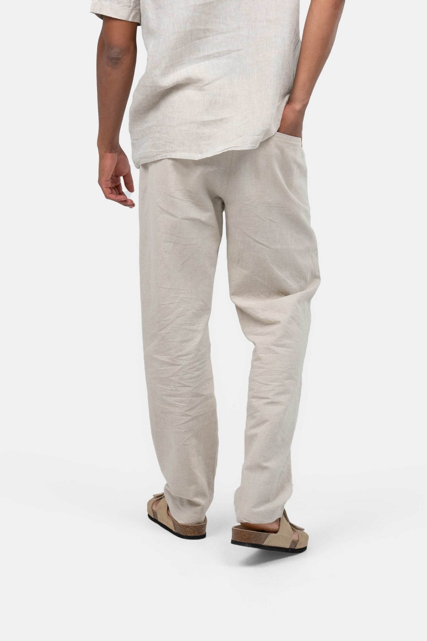 Hørbukser Beige |  Skagen-clothing.dk