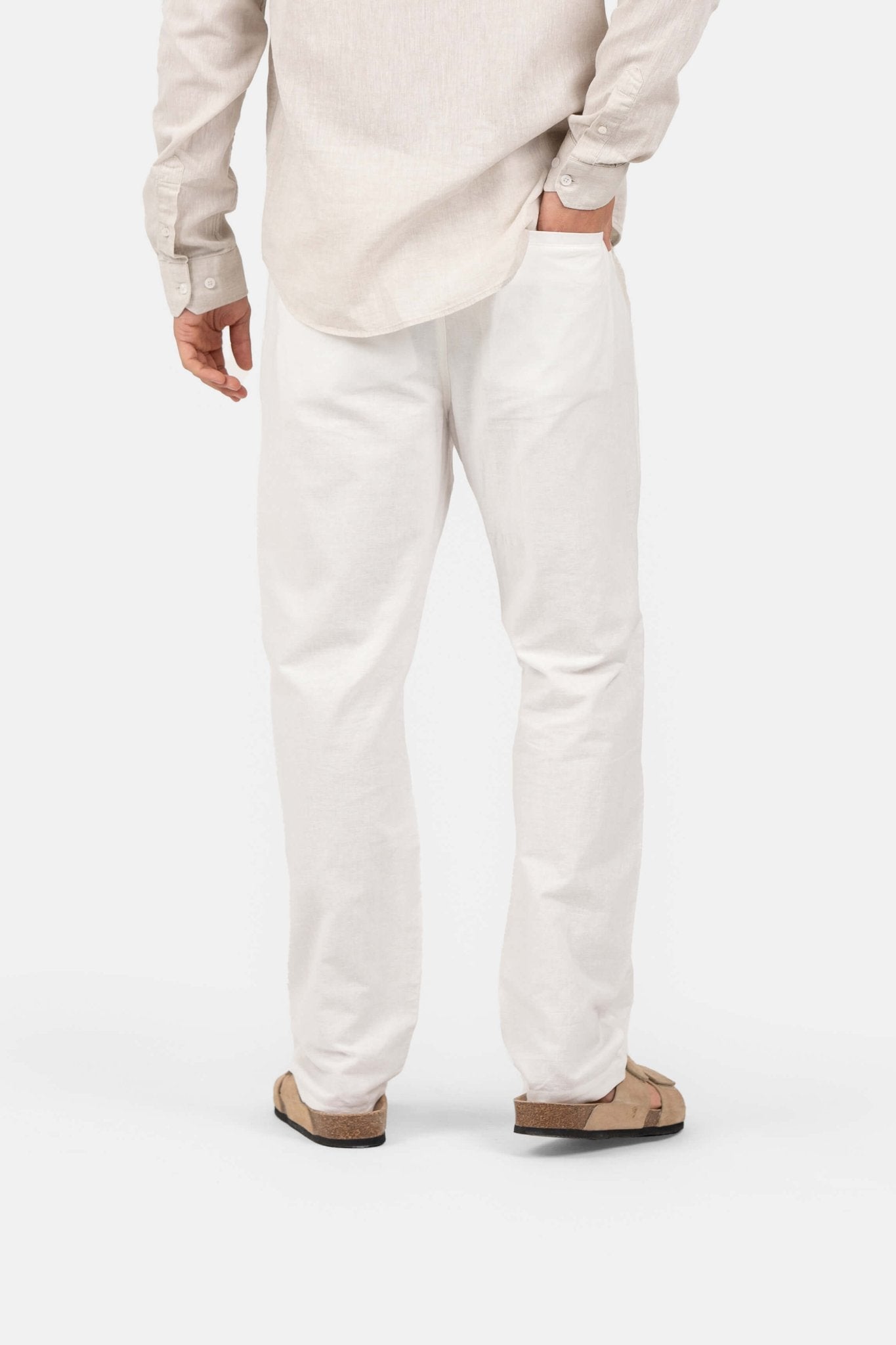 Hørbukser Hvid |  Skagen-clothing.dk
