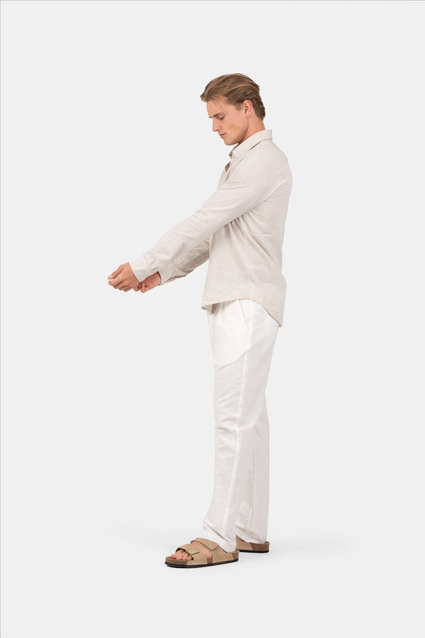 Hørbukser Hvid |  Skagen-clothing.dk