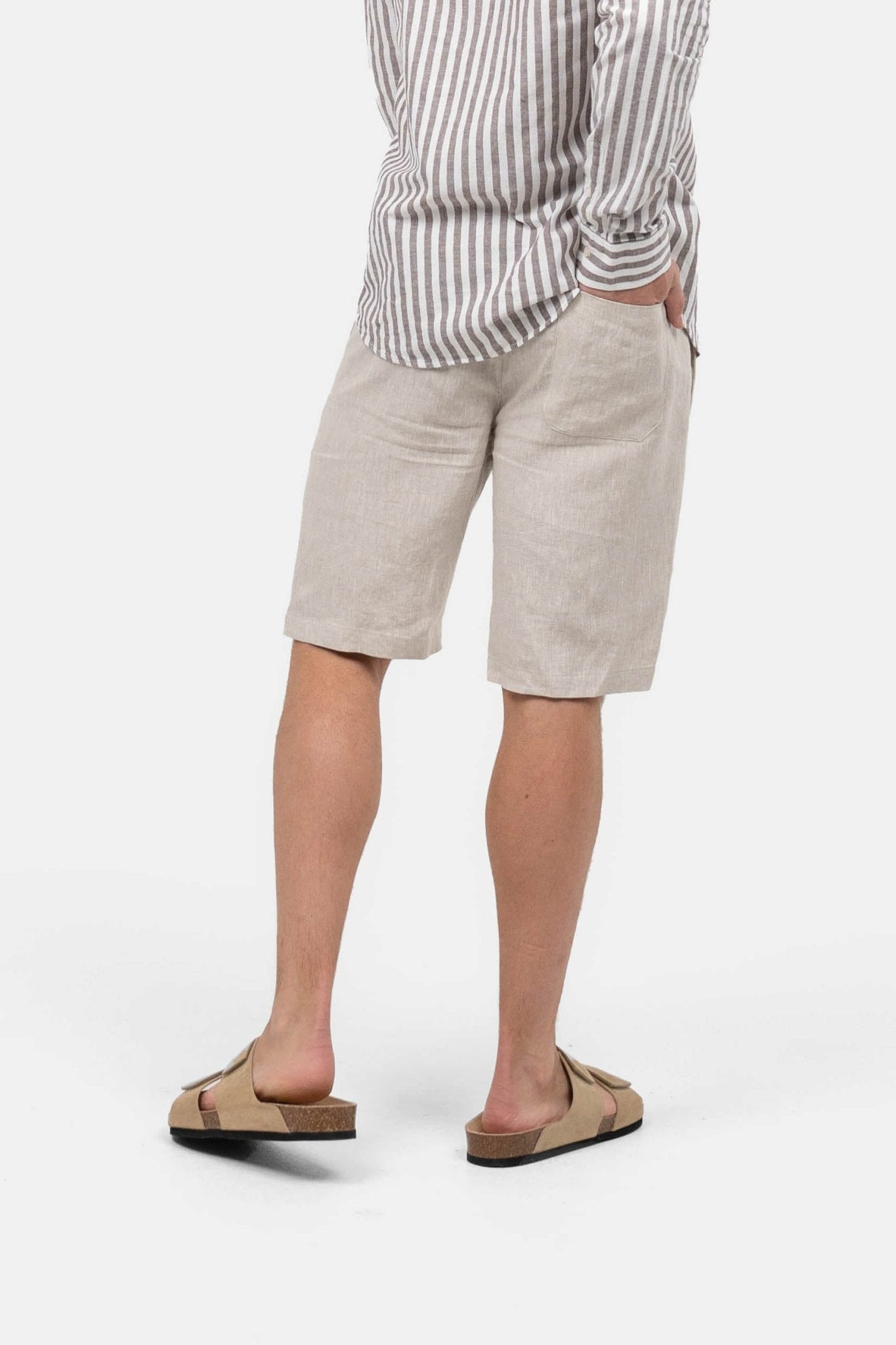 Hørshorts Beige |  Skagen-clothing.dk