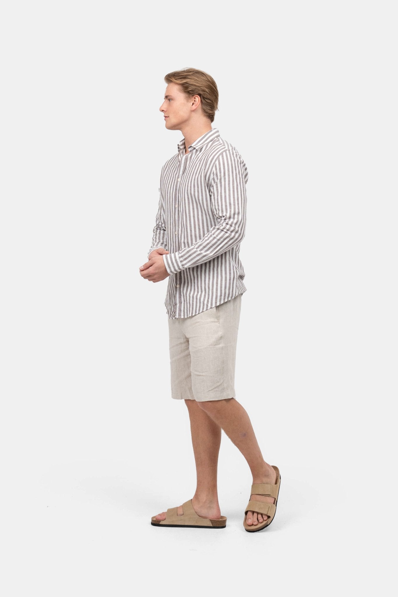 Hørshorts Beige |  Skagen-clothing.dk