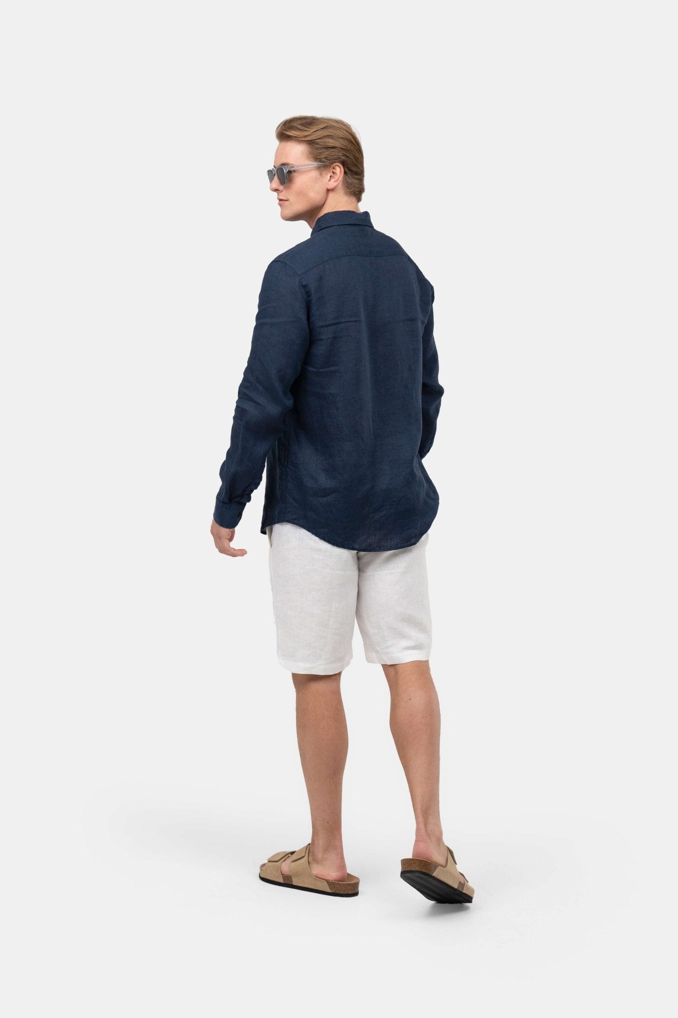 Hørshorts Hvid |  Skagen-clothing.dk