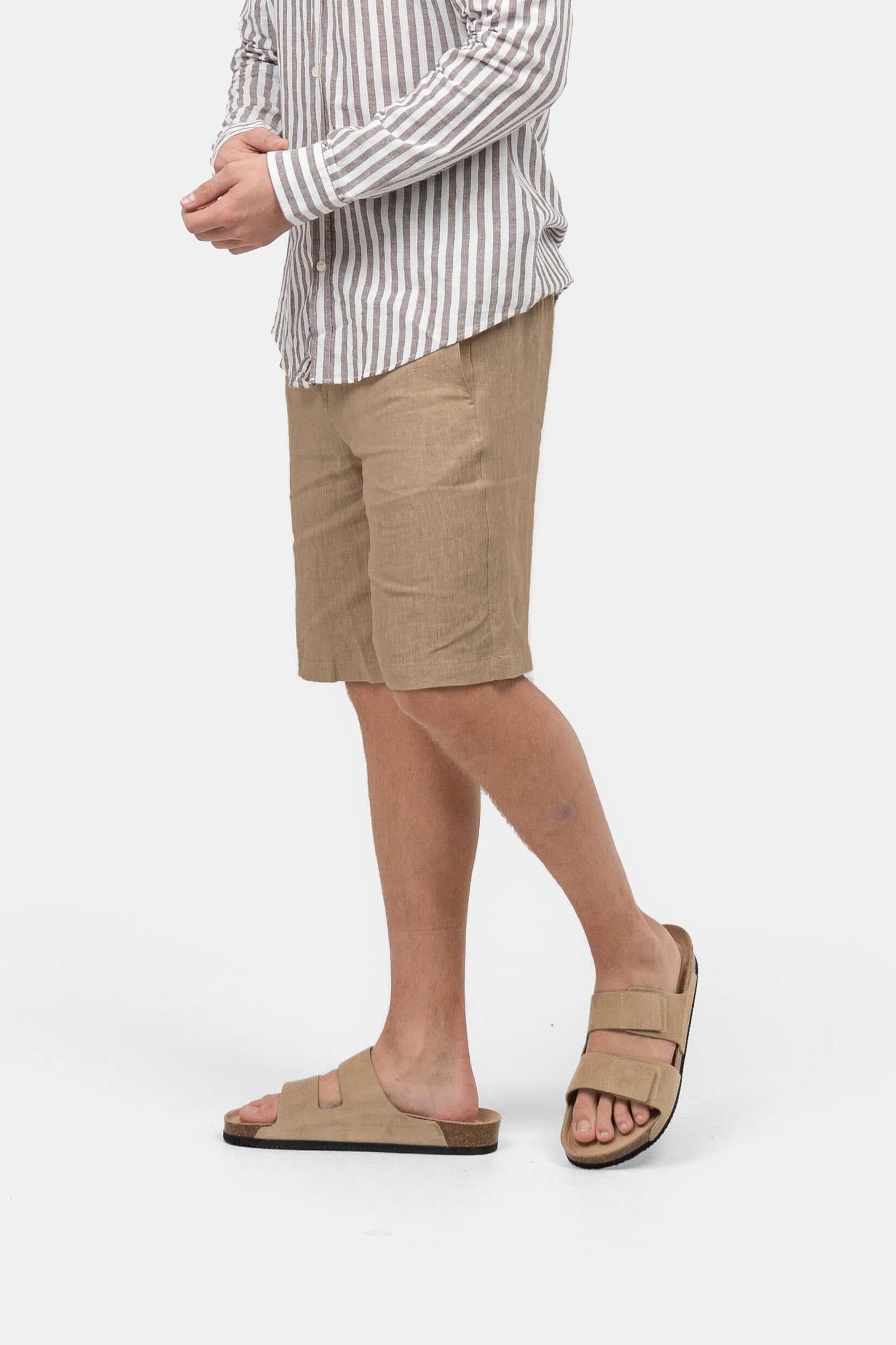 Hørshorts Mokka |  Skagen-clothing.dk
