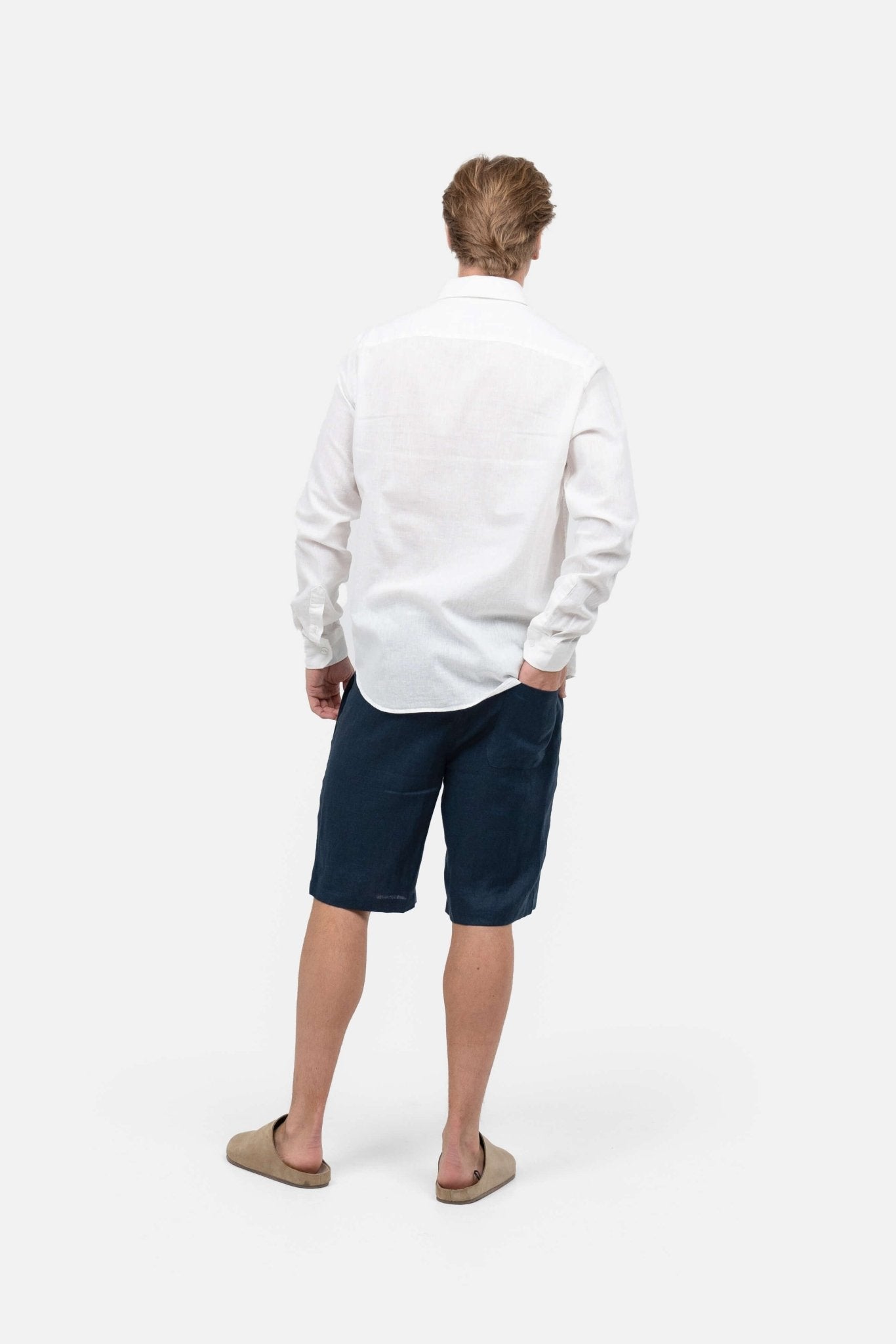 Hørshorts Navy |  Skagen-clothing.dk