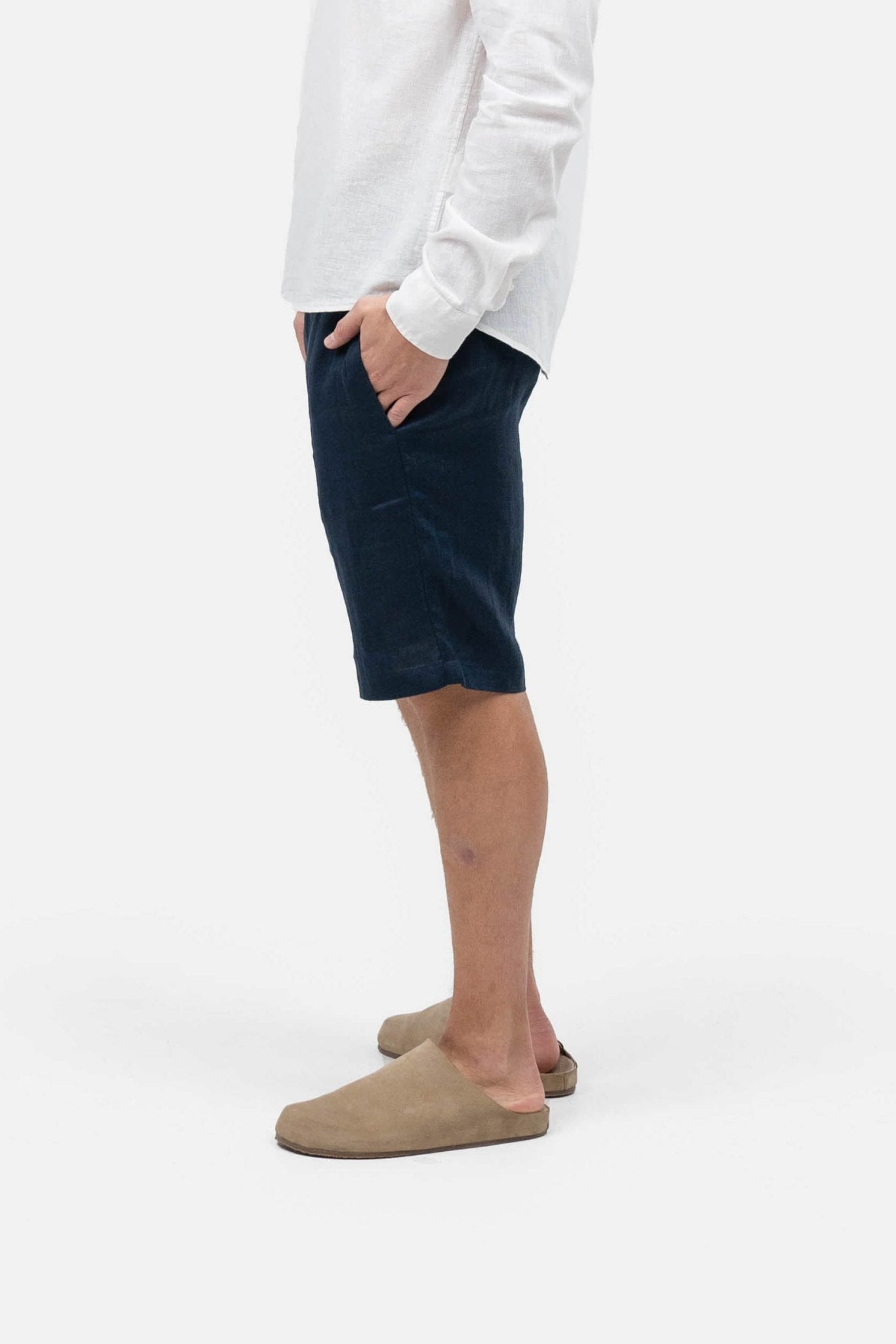 Hørshorts Navy |  Skagen-clothing.dk